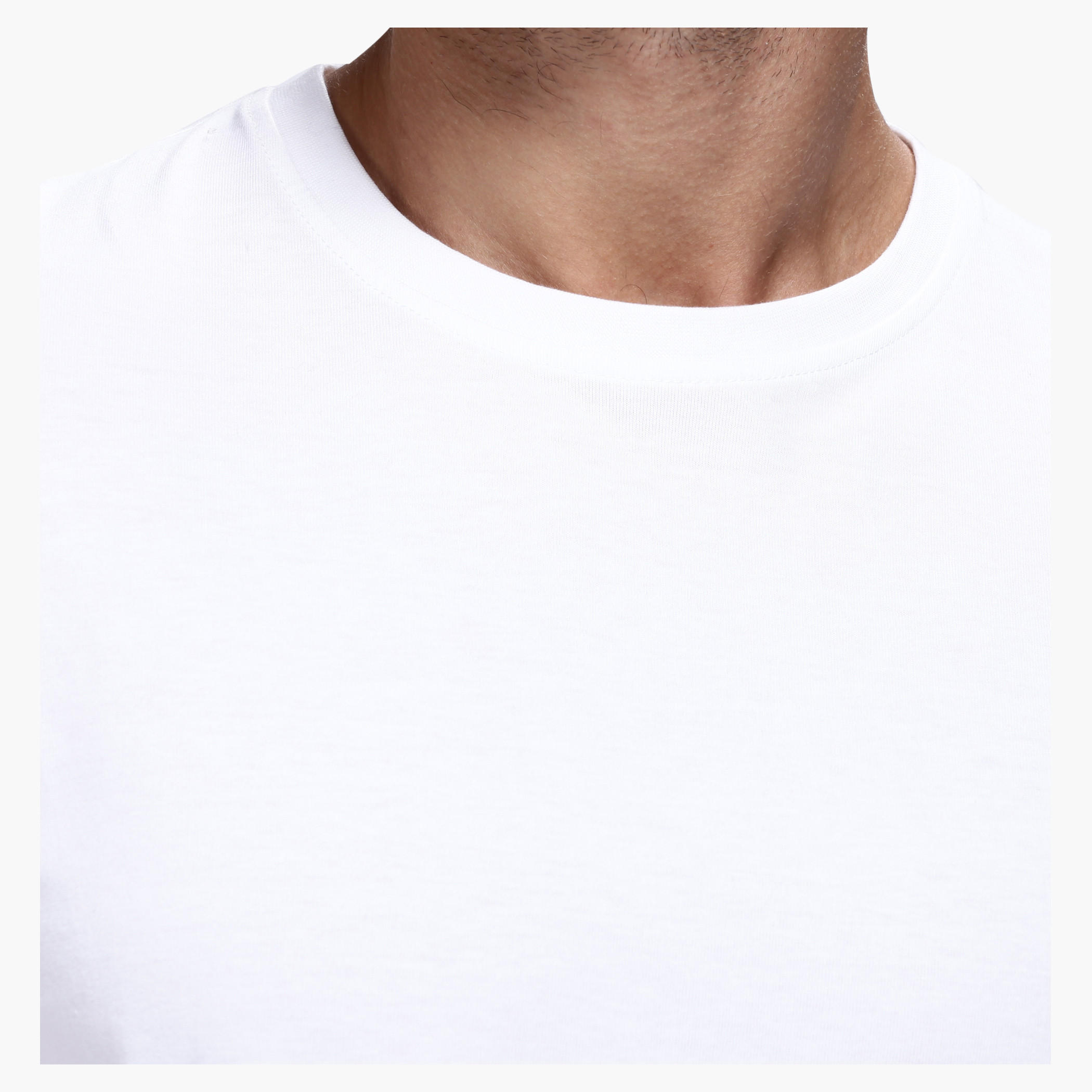 Round Neck T-Shirt with Short Sleeves in Slim Fit-men-clothing-tshirtsandpolos-tshirts-image-4