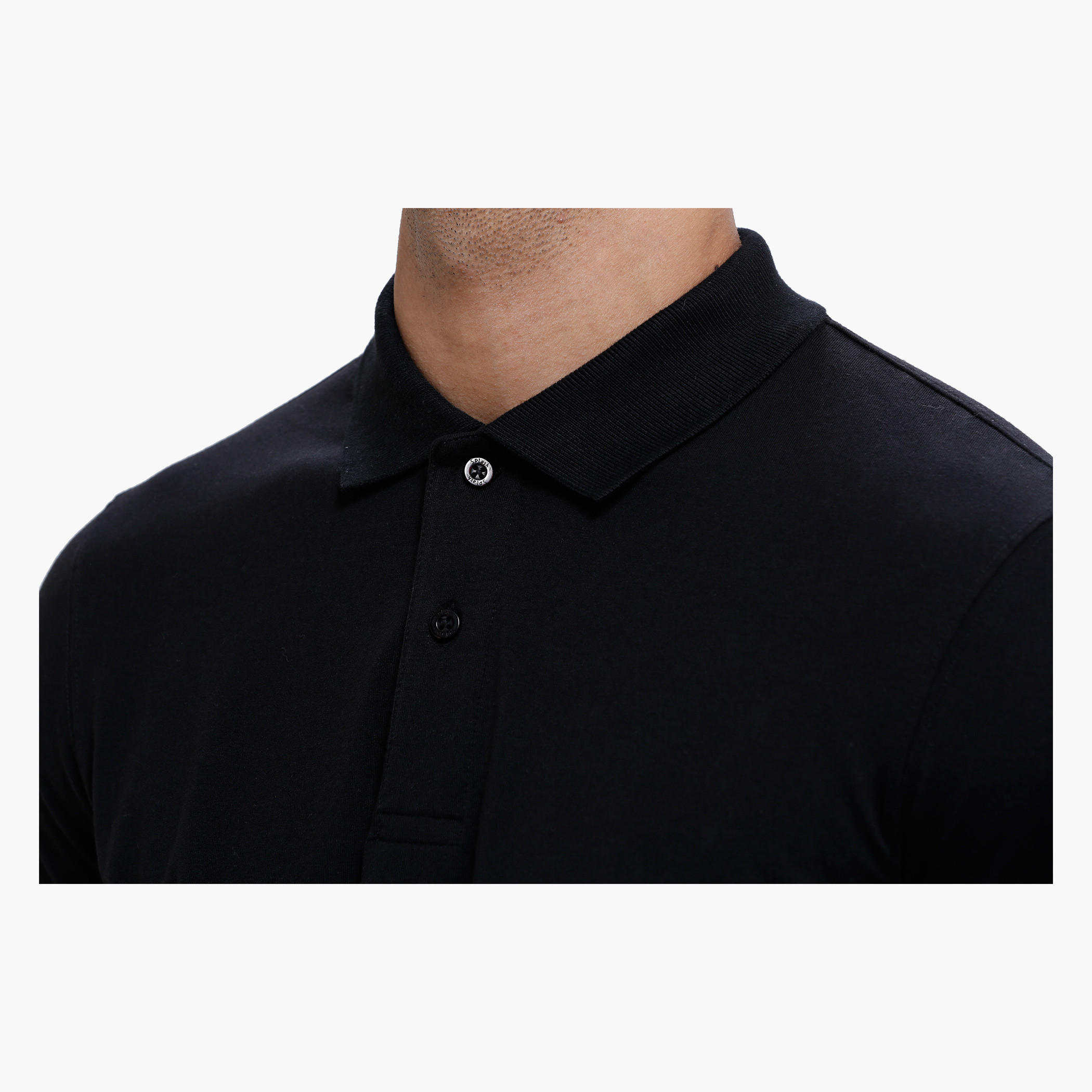 Polo Neck T-Shirt with Short Sleeves in Regular Fit-men-clothing-tshirtsandpolos-polos-image-9