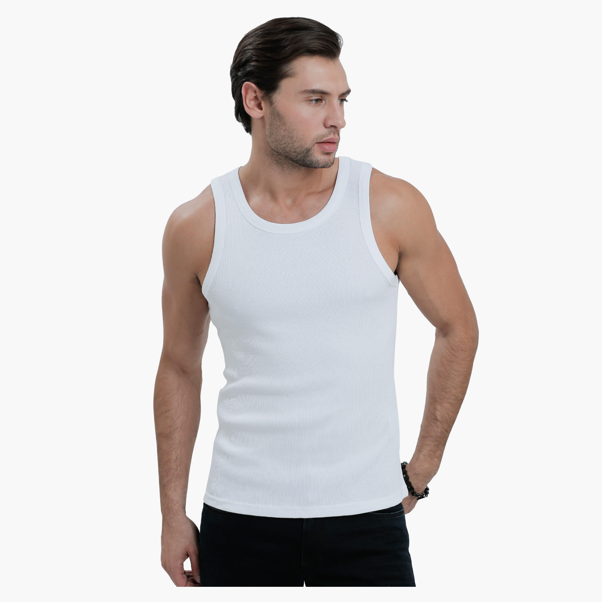 Sleeveless T-Shirt in Slim Fit-men-clothing-tshirtsandpolos-vests-image-6