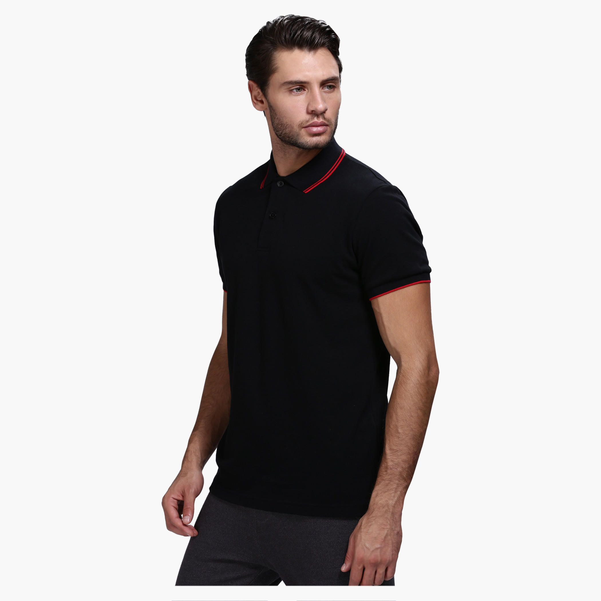 تيشيرت بياقة بولو وأكمام قصيرة-men-clothing-tshirtsandpolos-polos-image-8