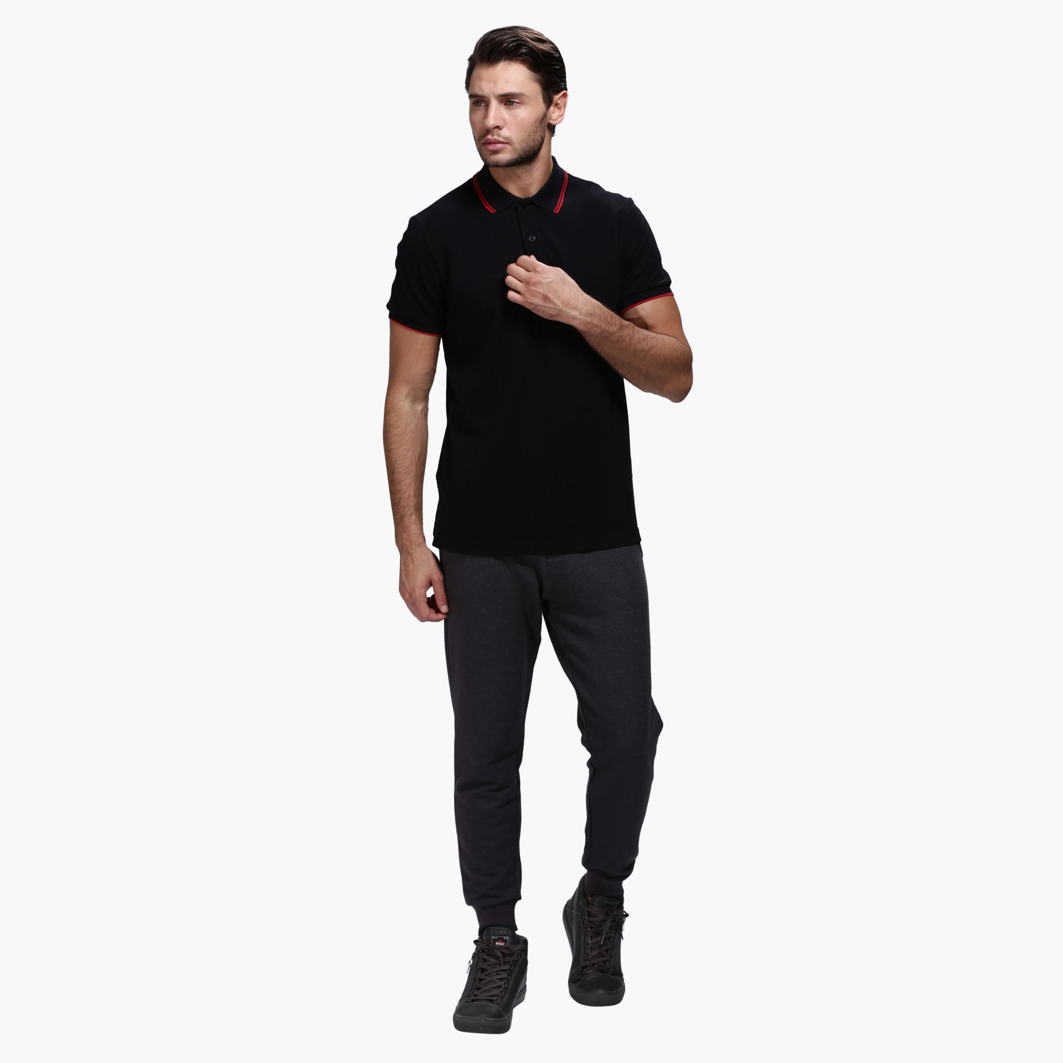 تيشيرت بياقة بولو وأكمام قصيرة-men-clothing-tshirtsandpolos-polos-image-10