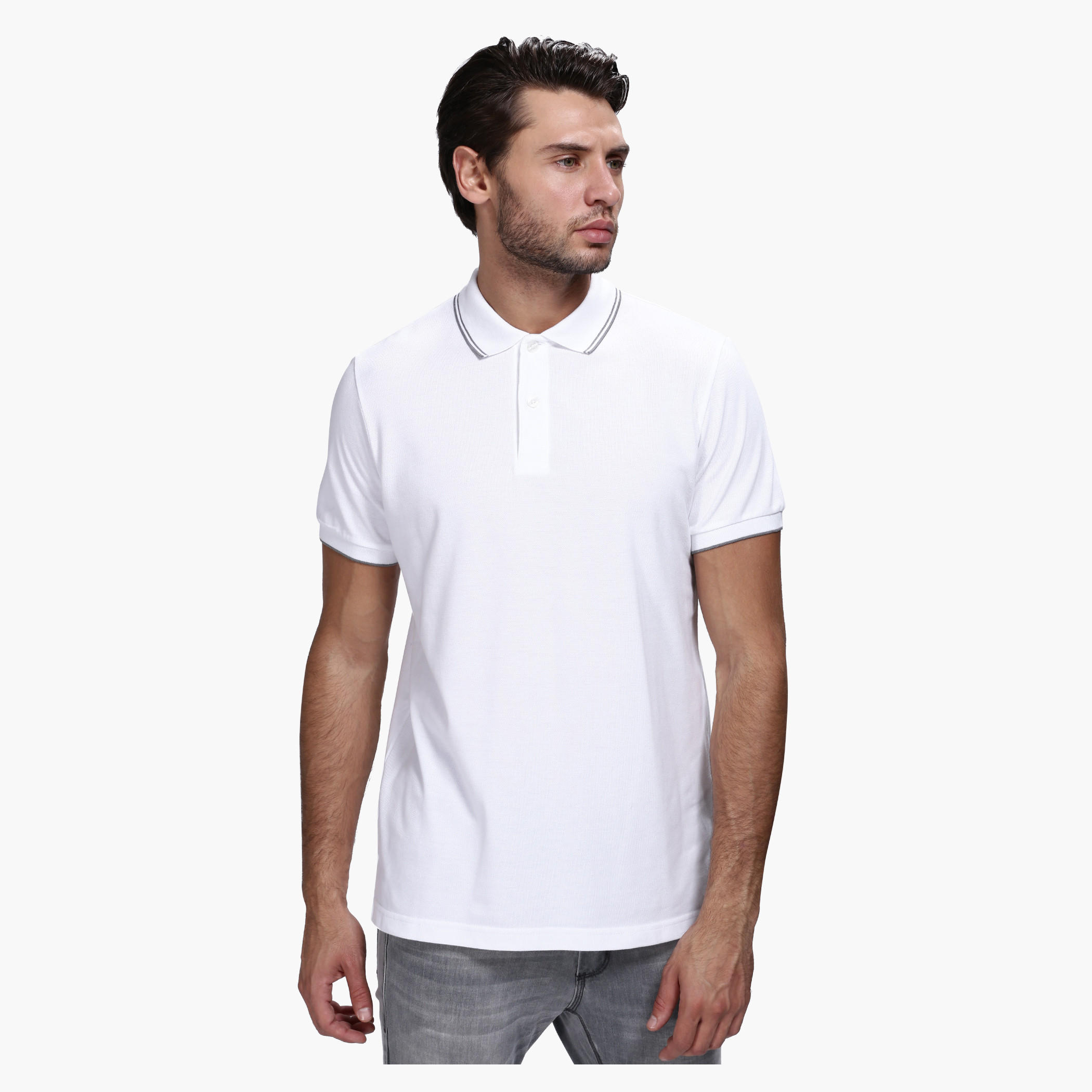 تيشيرت بياقة بولو وأكمام قصيرة-men-clothing-tshirtsandpolos-polos-image-11