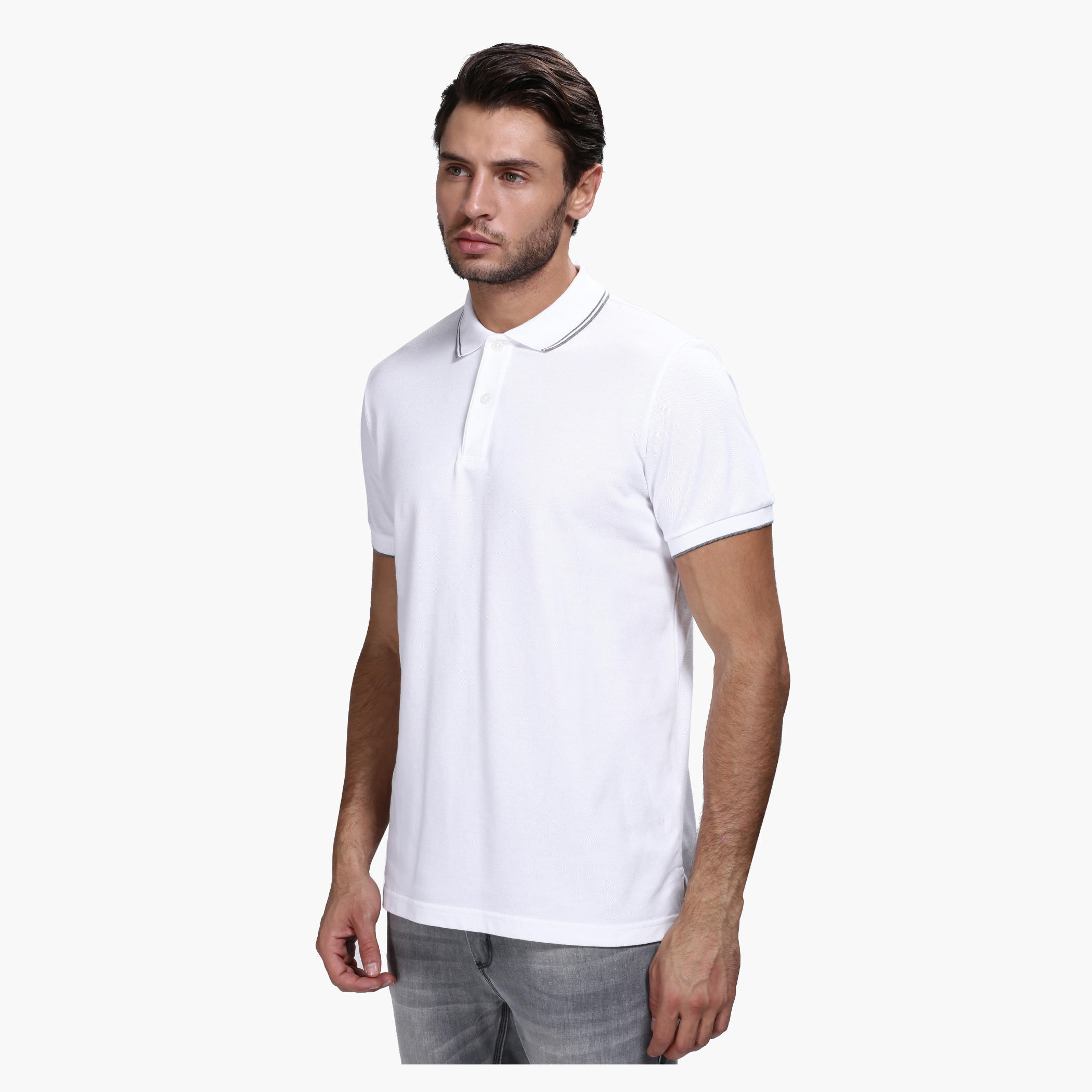 تيشيرت بياقة بولو وأكمام قصيرة-men-clothing-tshirtsandpolos-polos-image-13