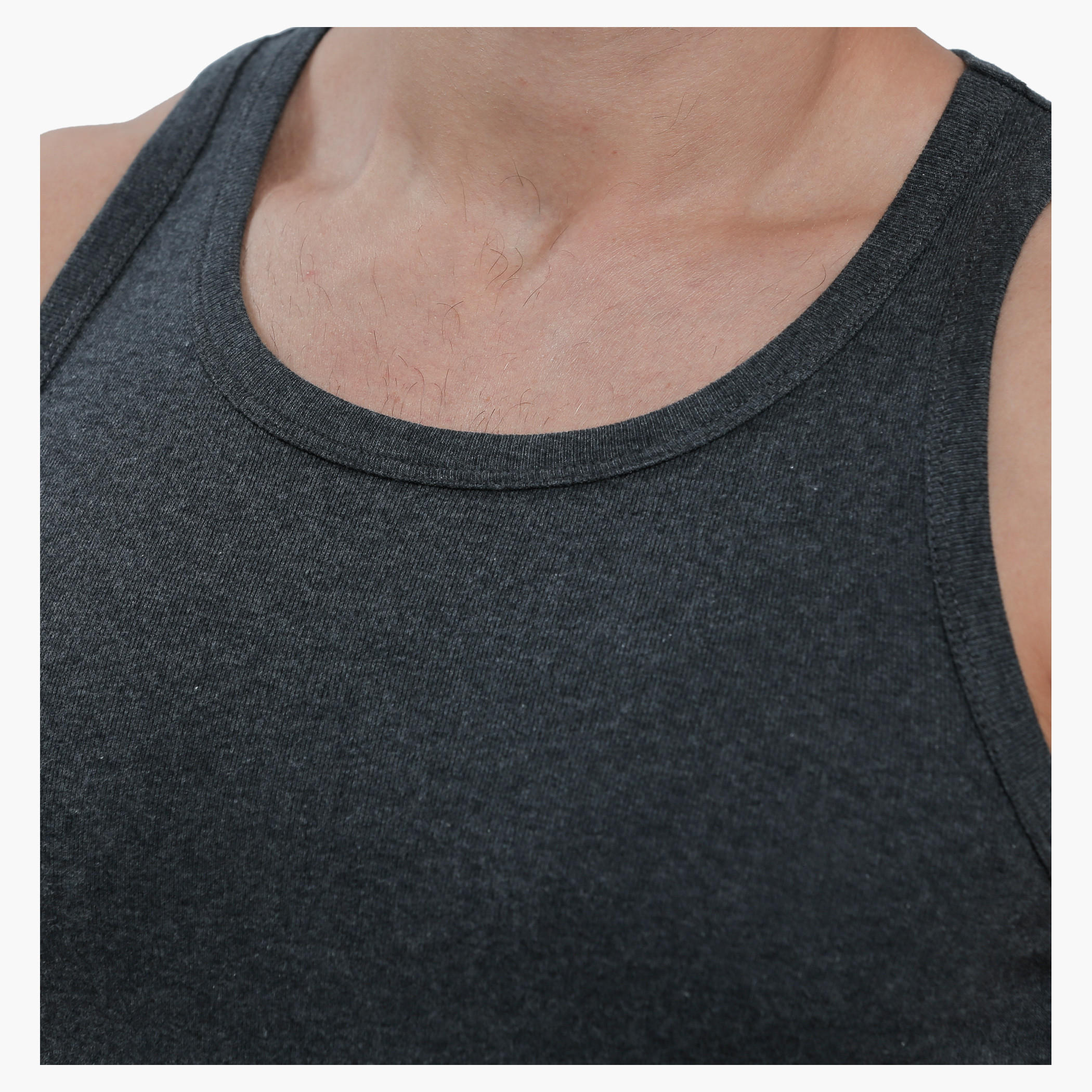 Sleeveless T-Shirt with Round Neck in Slim Fit-men-clothing-tshirtsandpolos-vests-image-4