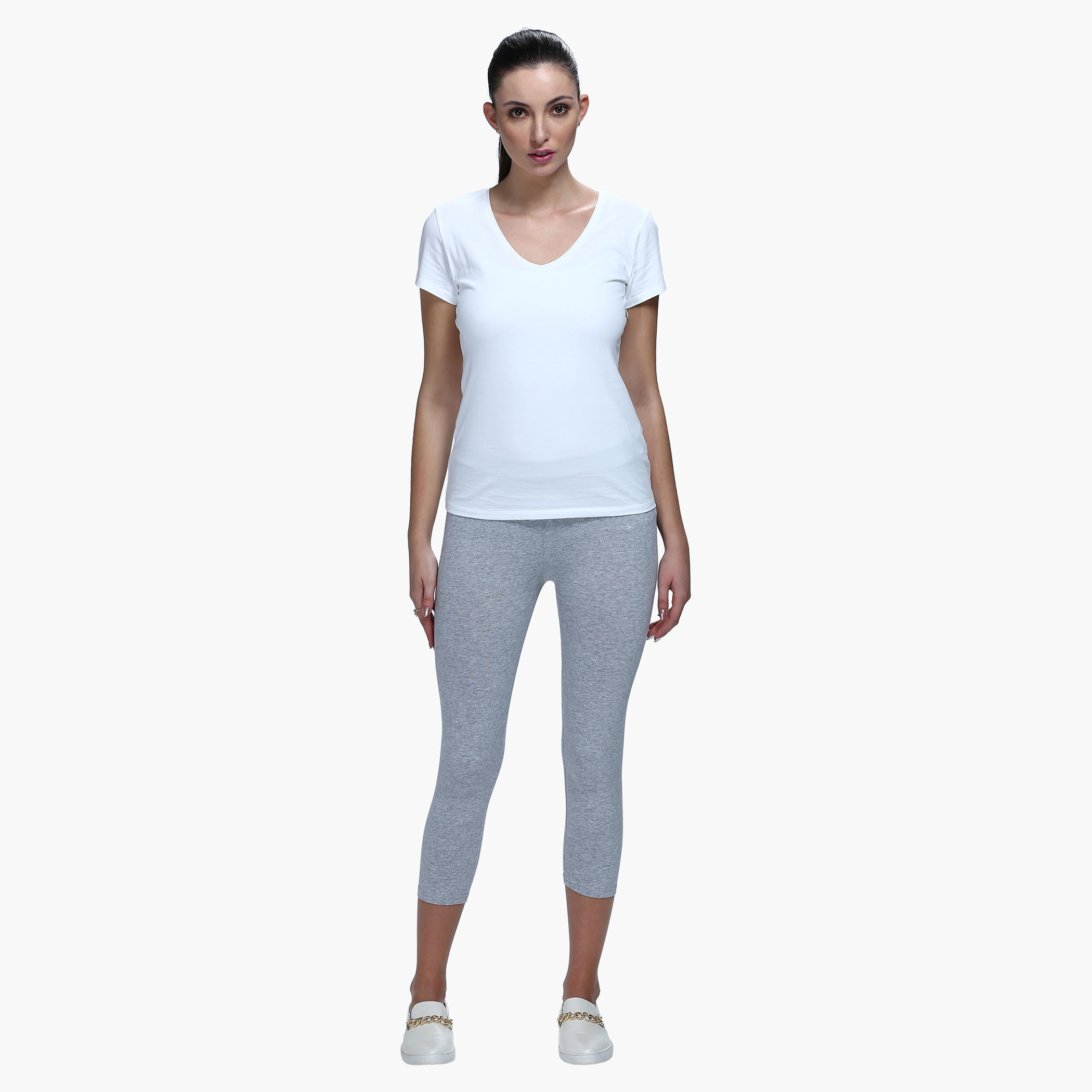 Leggings with Elasticised Waistband-women-clothing-bottoms-leggings-image-5