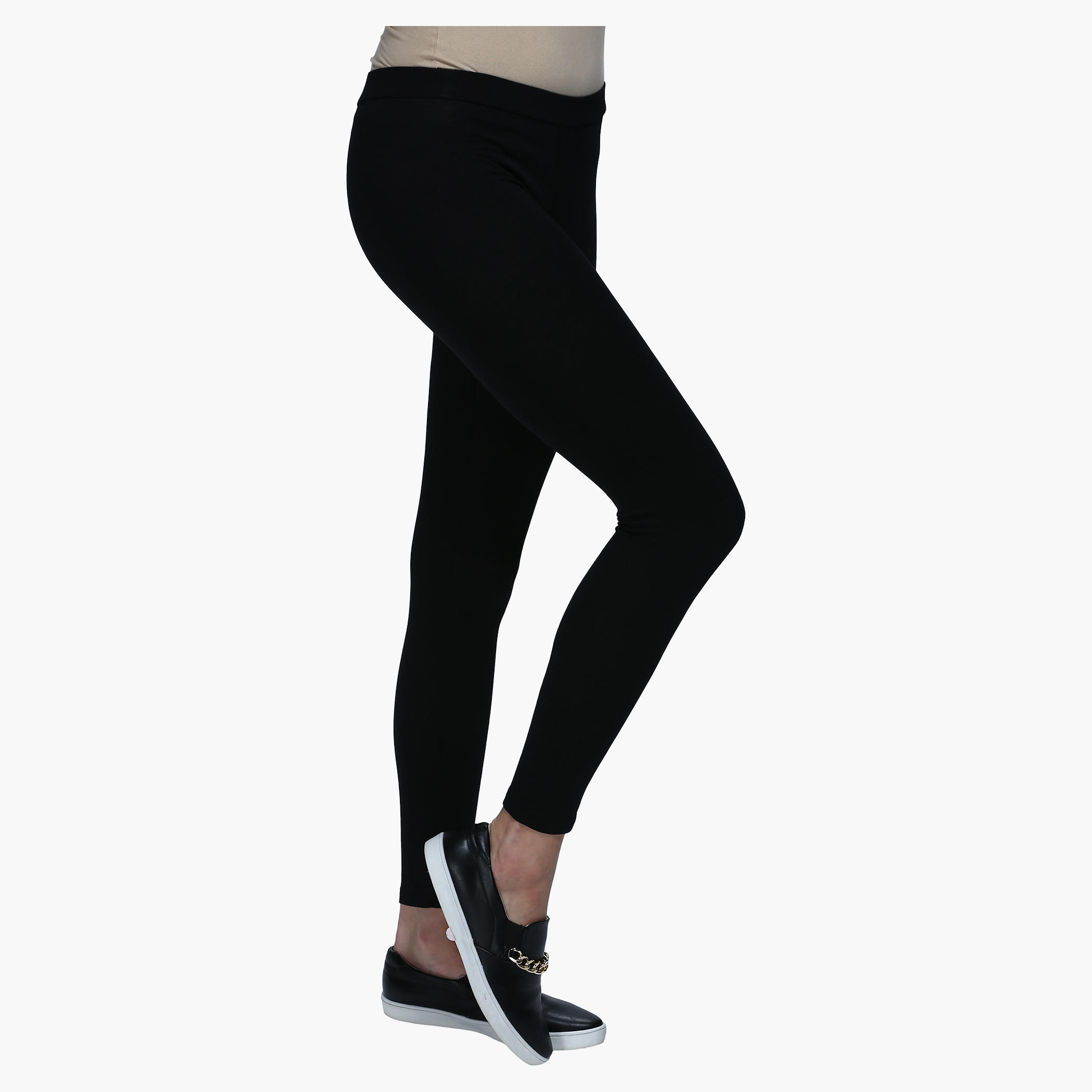 Full Length Leggings with Elasticised Waistband-women-clothing-bottoms-leggings-image-3