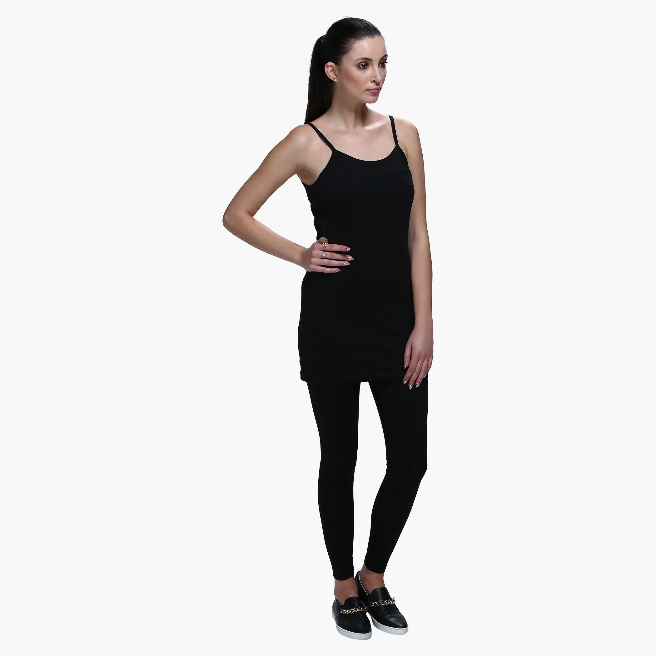Full Length Leggings with Elasticised Waistband-women-clothing-bottoms-leggings-image-5