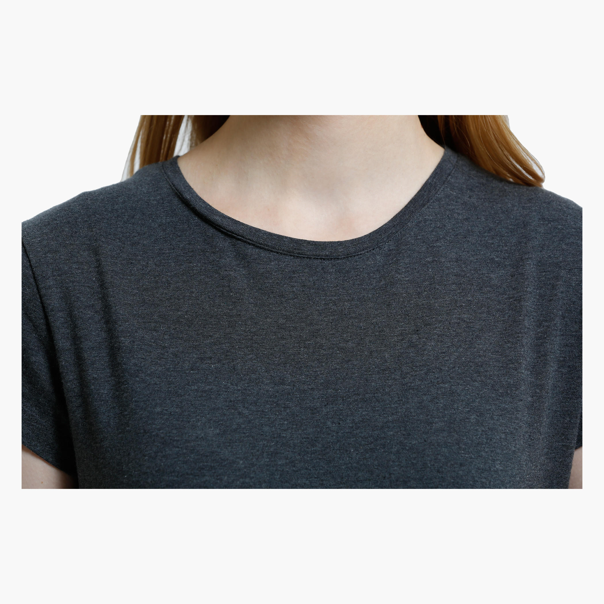Round Neck T-Shirt with Short Sleeves in Regular Fit-women-clothing-tshirts-image-4
