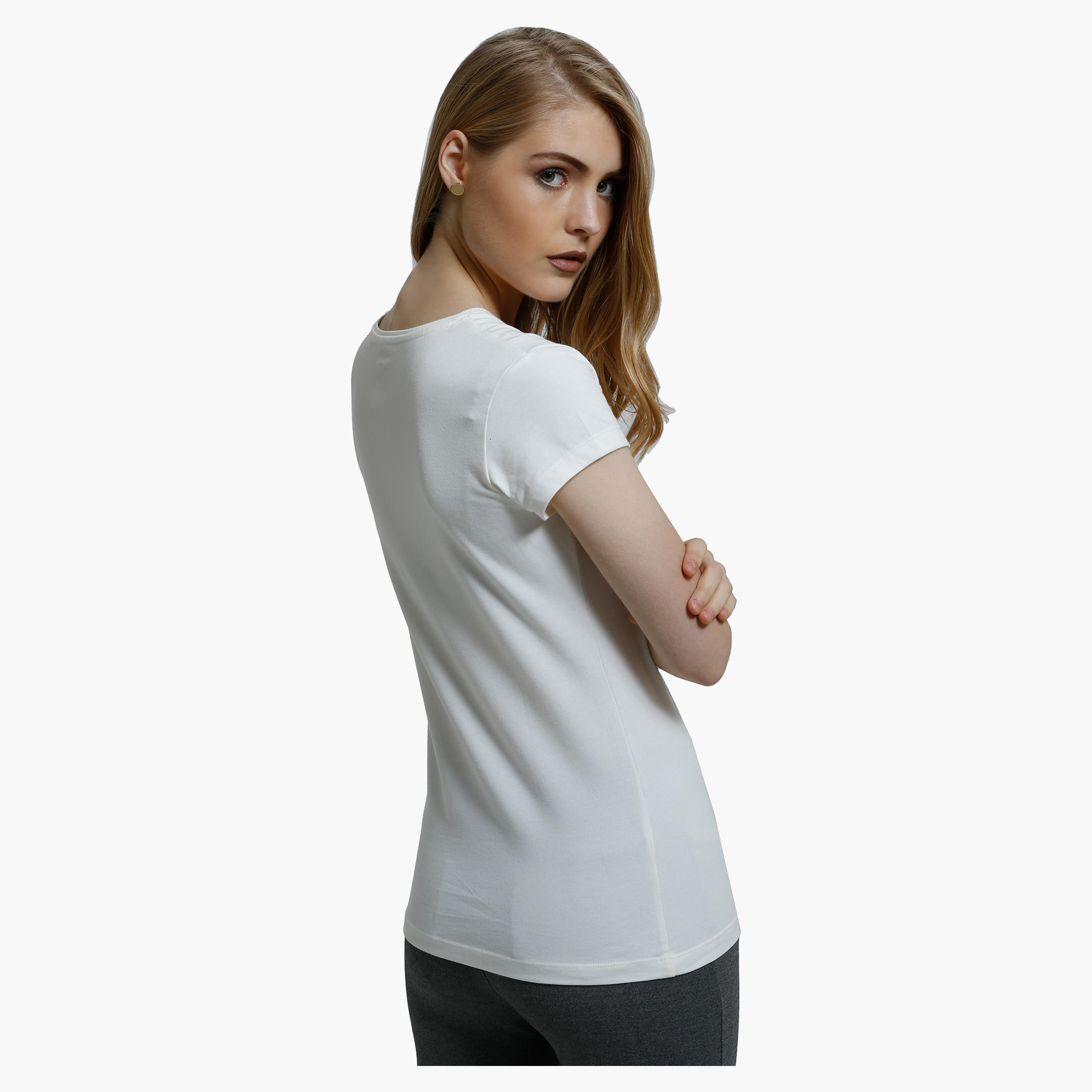 Short Sleeves Crew Neck T-Shirt-women-clothing-tshirts-image-2