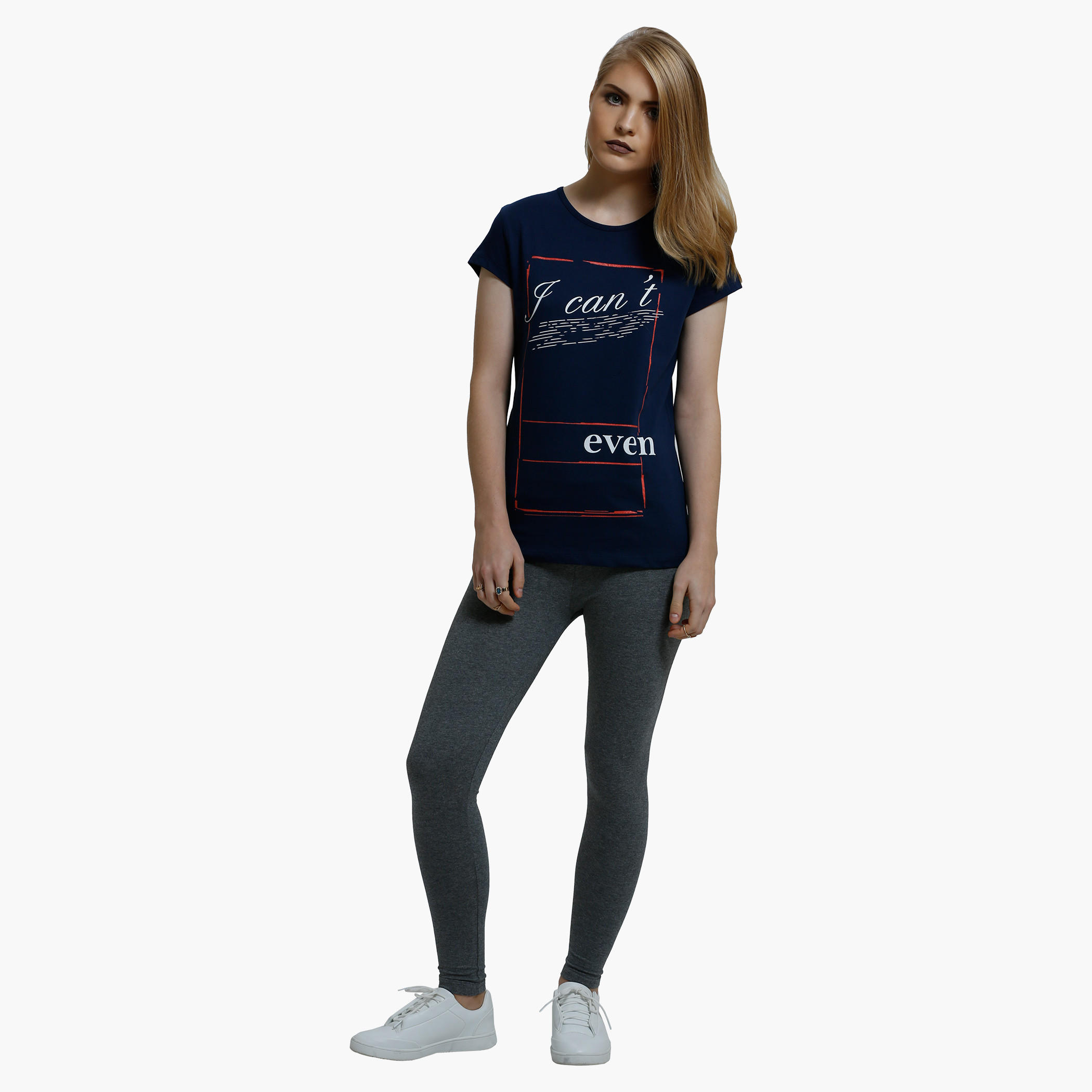 Full Length Leggings with Elasticised Waistband in Slim Fit-women-clothing-bottoms-leggings-image-10