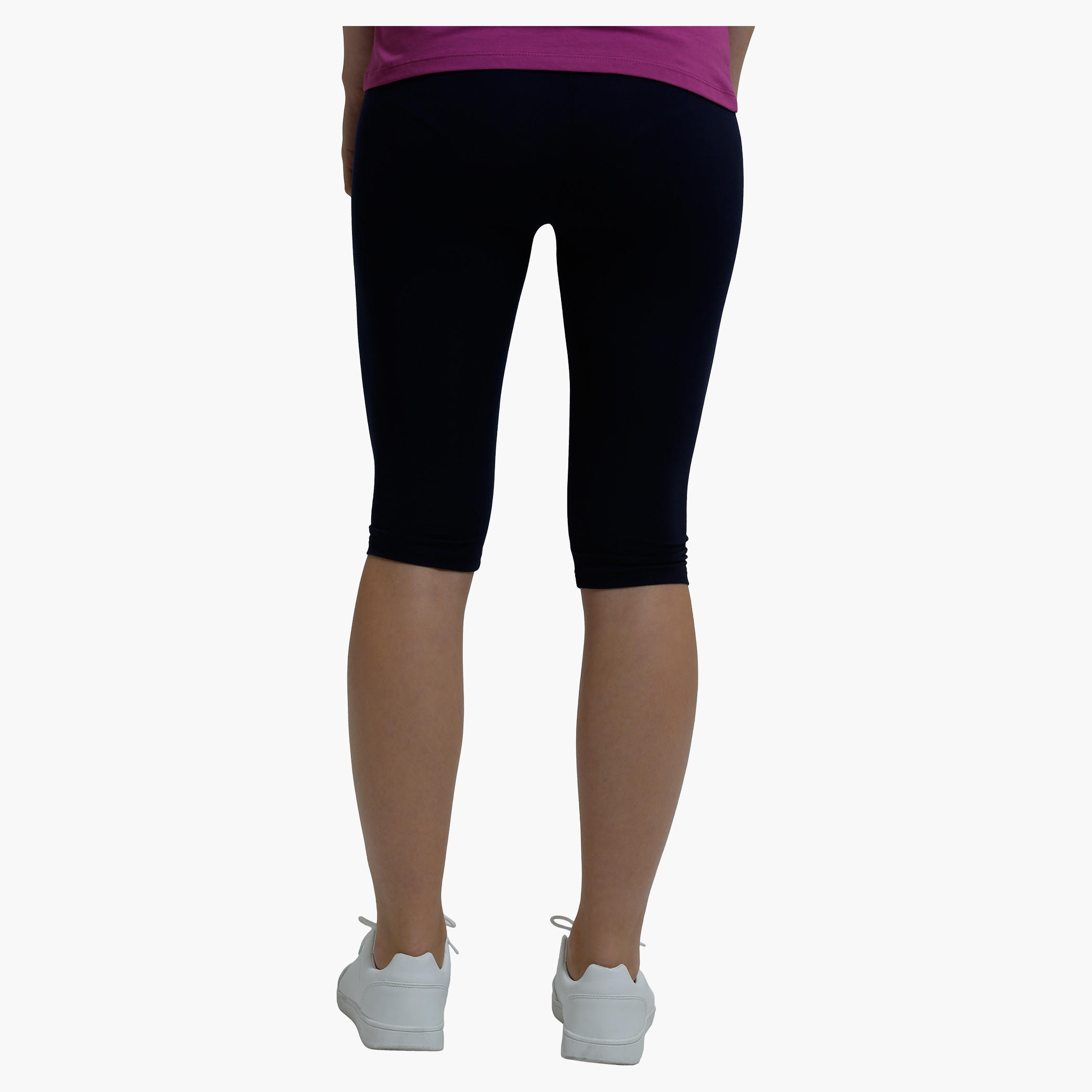 Leggings with Elasticised Waistband in Slim Fit-women-clothing-bottoms-leggings-image-2