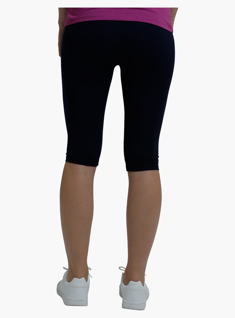 Leggings with Elasticised Waistband in Slim Fit-women-clothing-bottoms-leggings-image-2