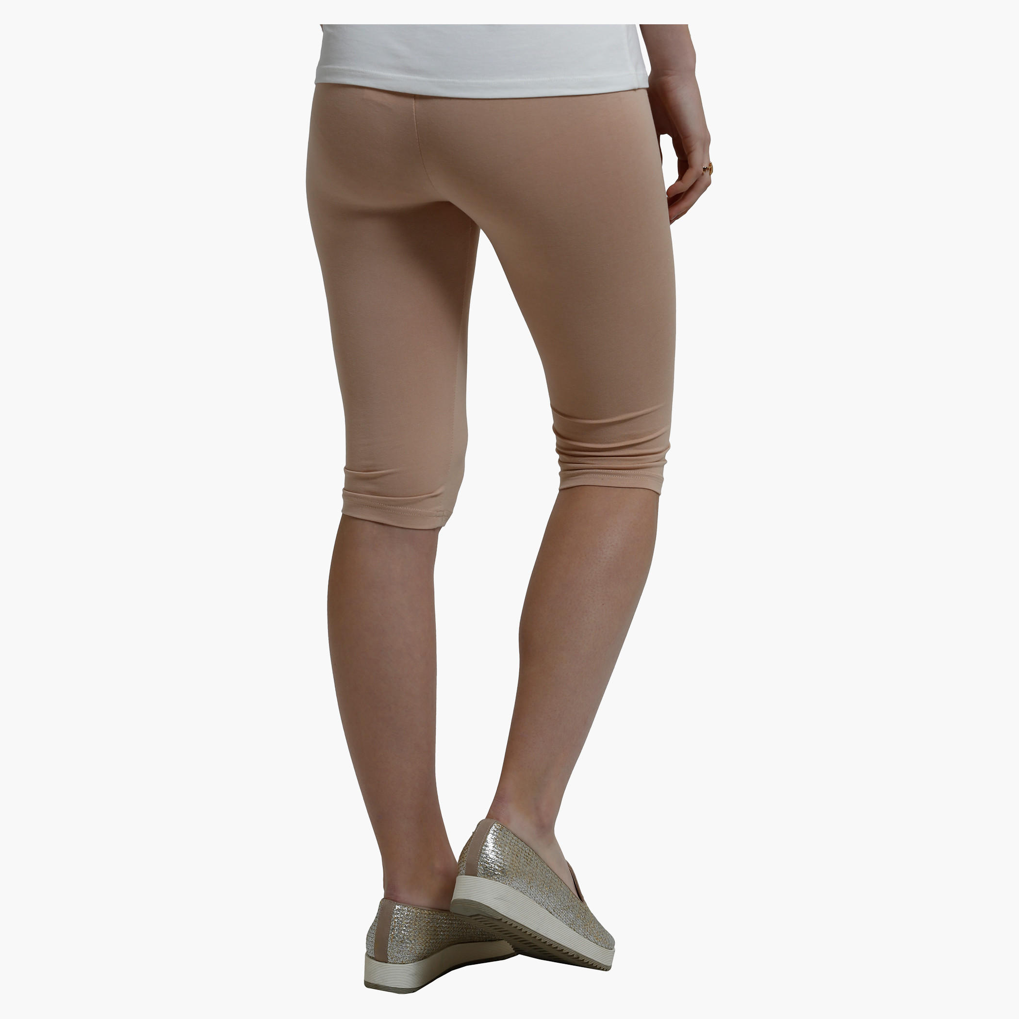 Leggings with Elasticised Waistband in Slim Fit-women-clothing-bottoms-leggings-image-7