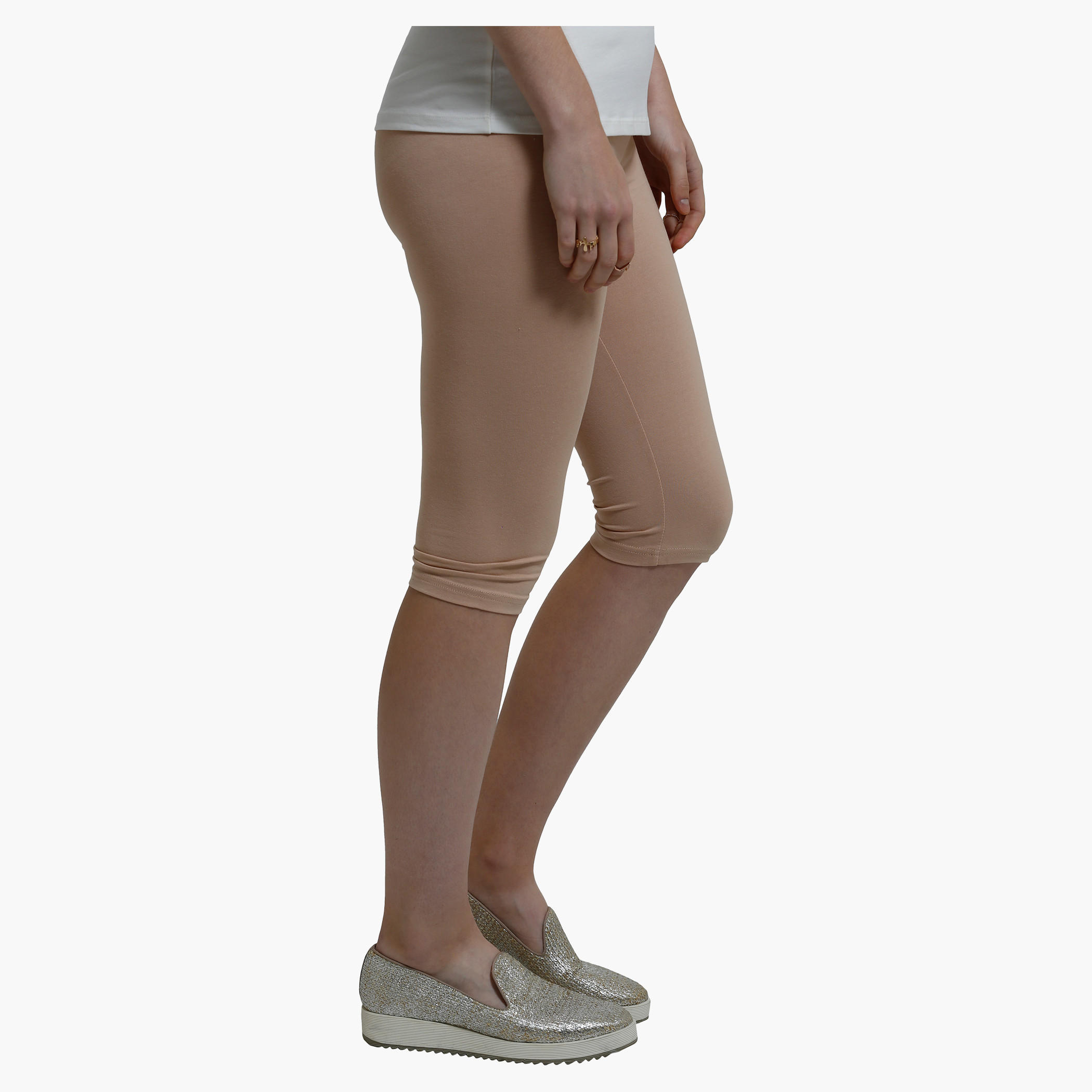Leggings with Elasticised Waistband in Slim Fit-women-clothing-bottoms-leggings-image-8