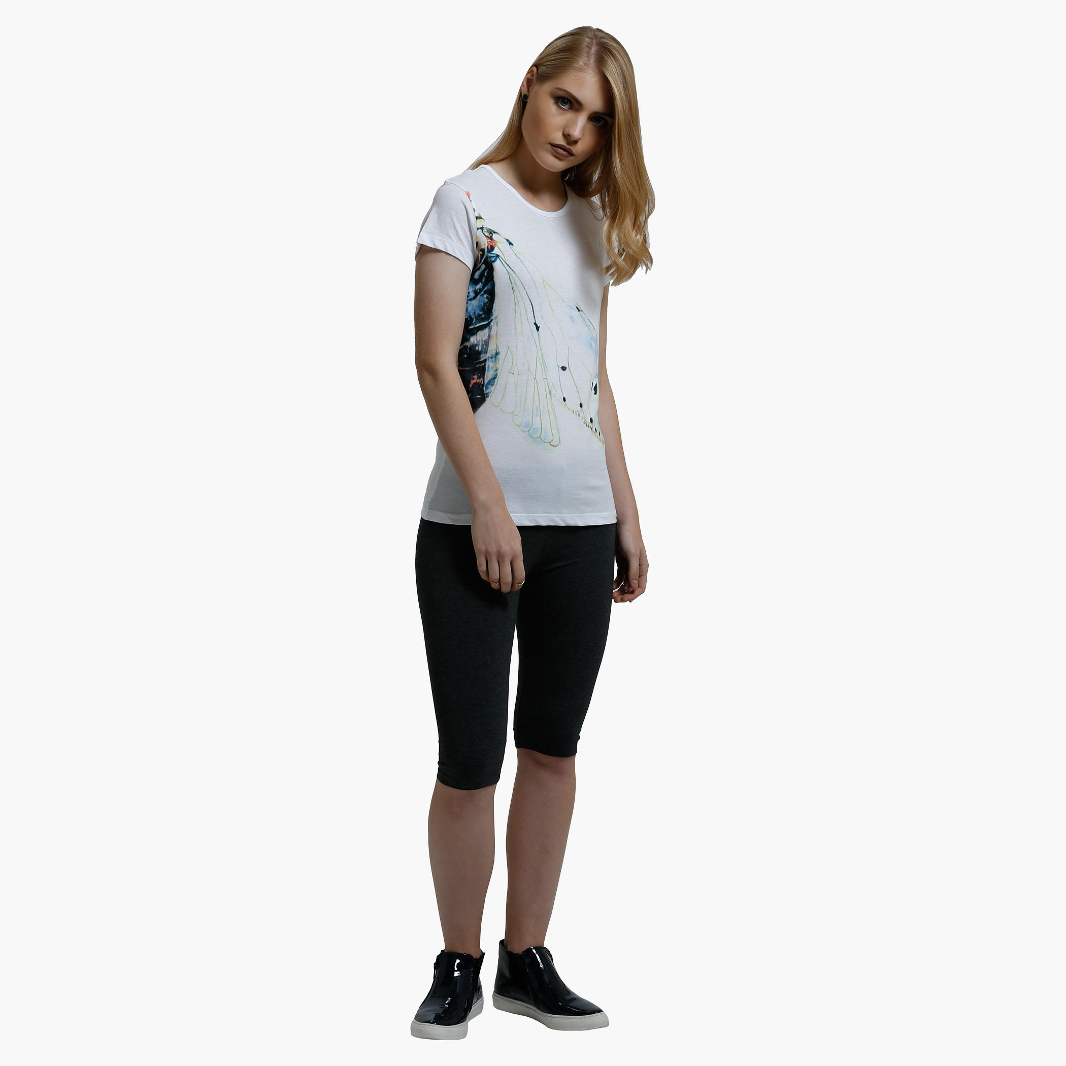 Leggings with Elasticised Waistband in Slim Fit-women-clothing-bottoms-leggings-image-15