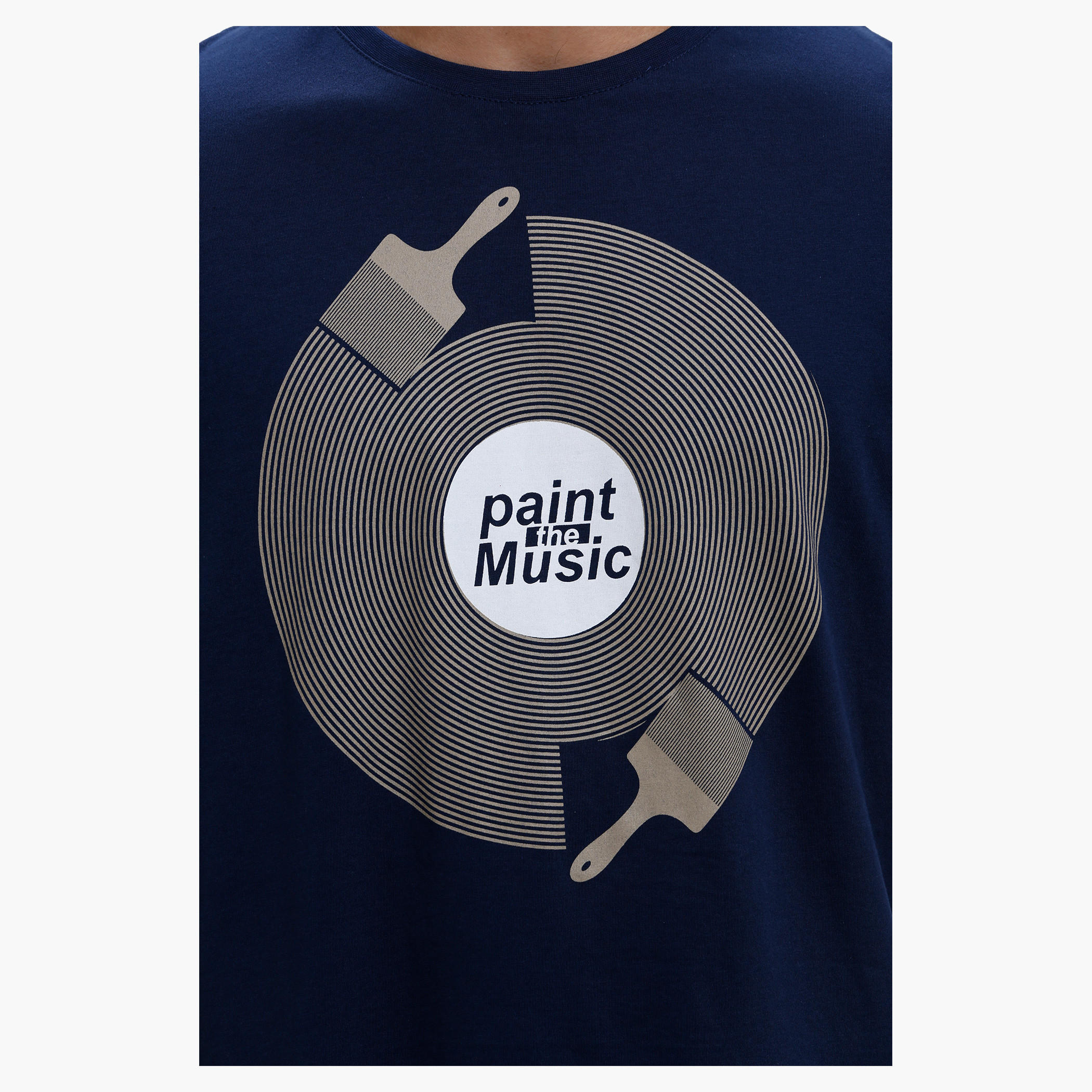 Printed Round Neck T-Shirt with Short Sleeves in Slim Fit-men-clothing-tshirtsandpolos-tshirts-image-4