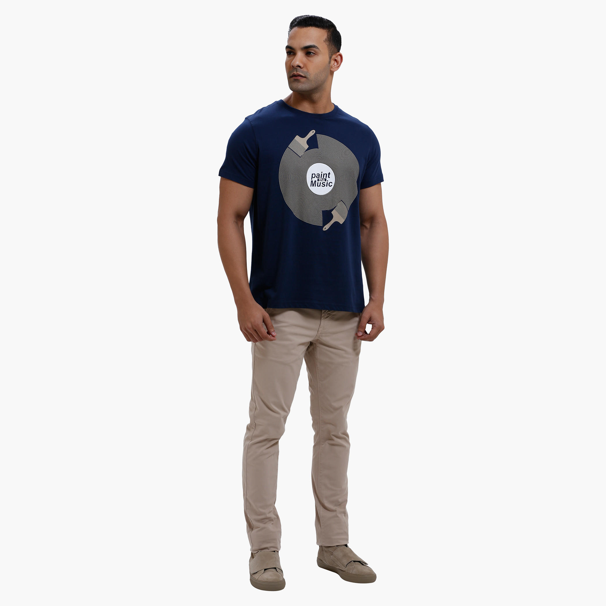 Printed Round Neck T-Shirt with Short Sleeves in Slim Fit-men-clothing-tshirtsandpolos-tshirts-image-5