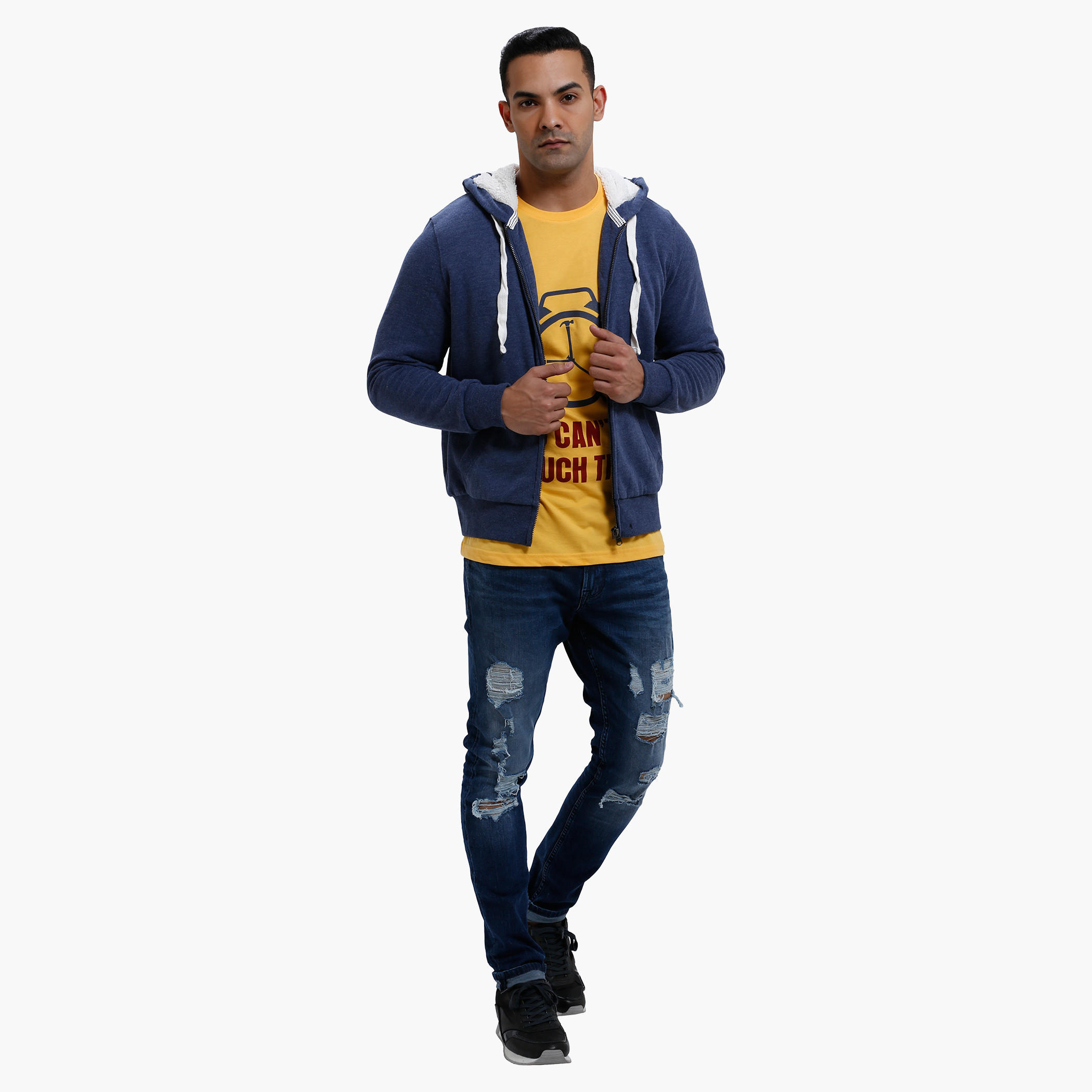 Printed Round Neck T-Shirt with Short Sleeves in Slim Fit-men-clothing-tshirtsandpolos-tshirts-image-5