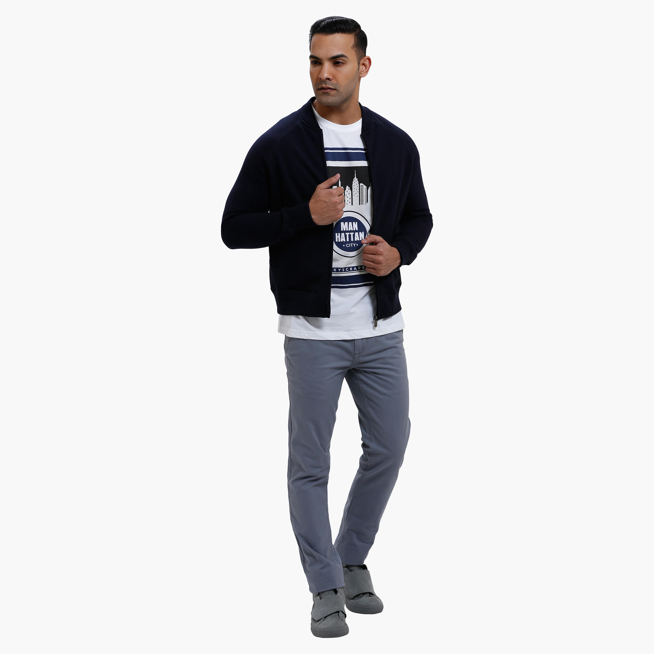 Printed Round Neck T-Shirt with Short Sleeves in Slim Fit-men-clothing-tshirtsandpolos-tshirts-image-5