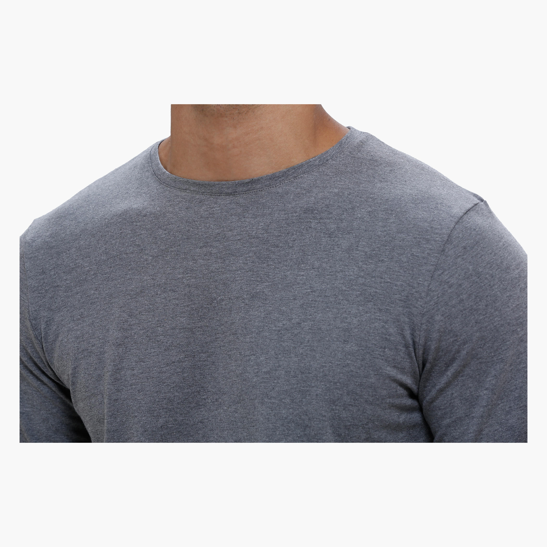 Round Neck T-Shirt with Long Sleeves in Slim Fit-men-clothing-tshirtsandpolos-tshirts-image-4