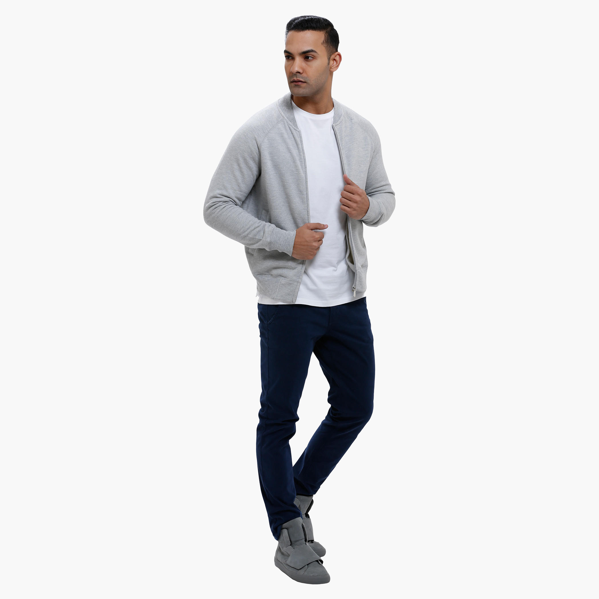 Round Neck T-Shirt with Long Sleeves in Slim Fit-men-clothing-tshirtsandpolos-tshirts-image-10