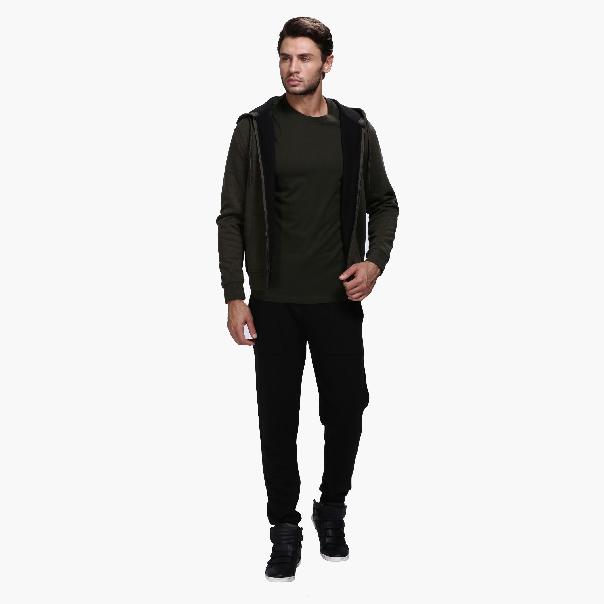 Round Neck T-Shirt with Short Sleeves in Slim Fit-men-clothing-tshirtsandpolos-tshirts-image-10