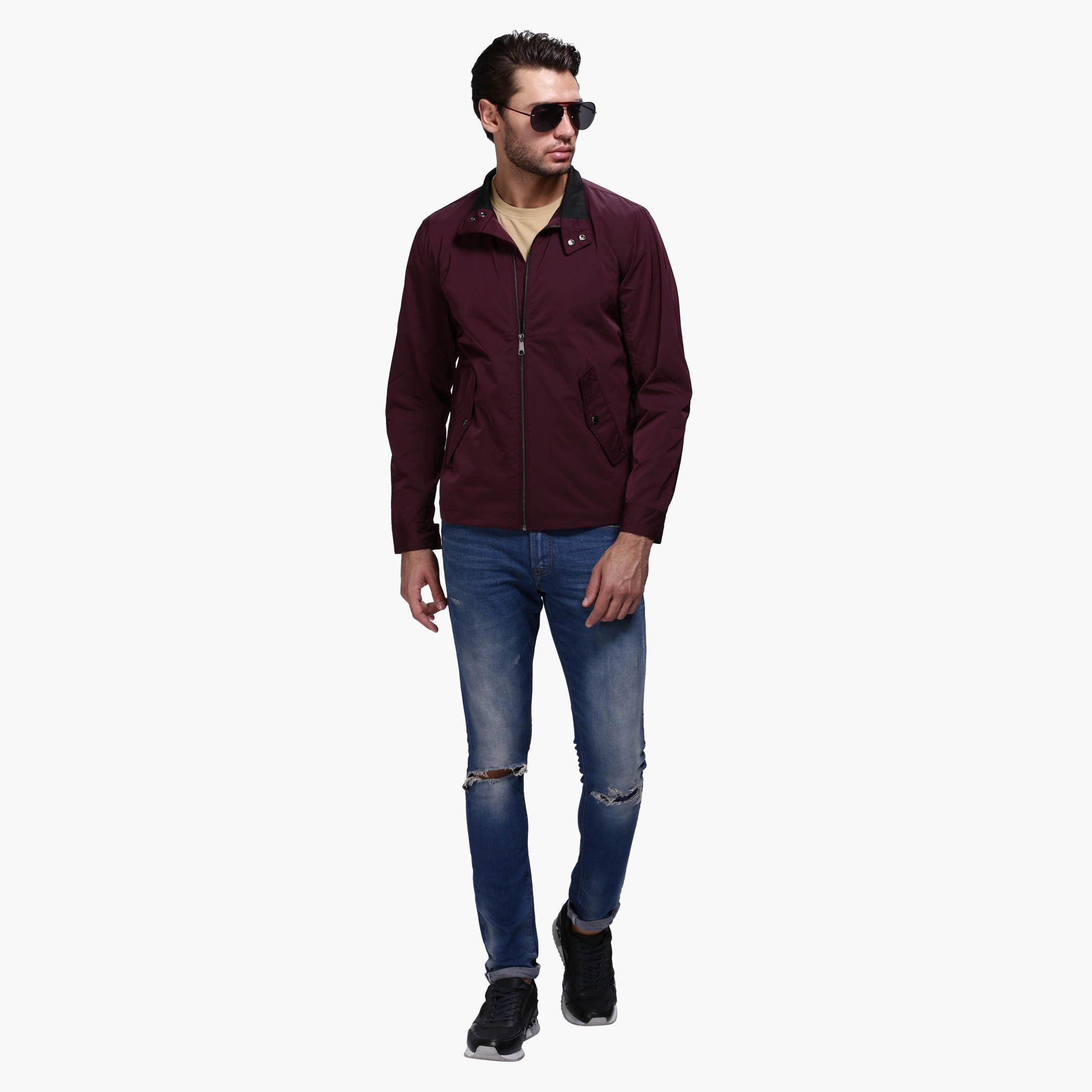 Round Neck T-Shirt with Short Sleeves in Slim Fit-men-clothing-tshirtsandpolos-tshirts-image-15