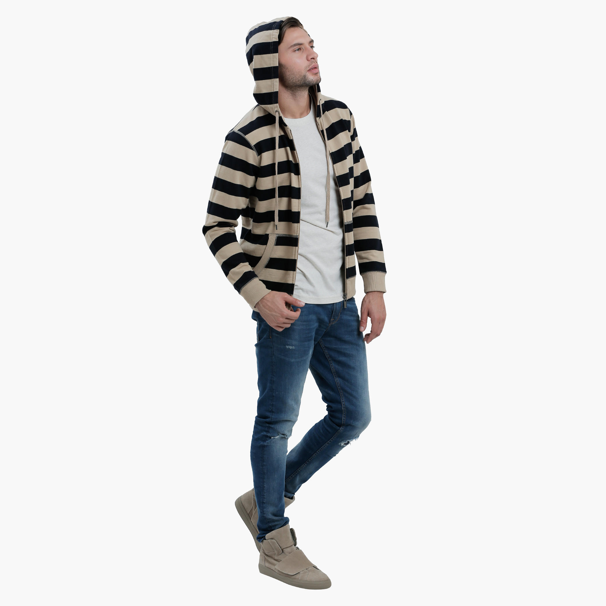 Crew Neck T-Shirt with Short Sleeves in Slim Fit-men-clothing-tshirtsandpolos-tshirts-image-20