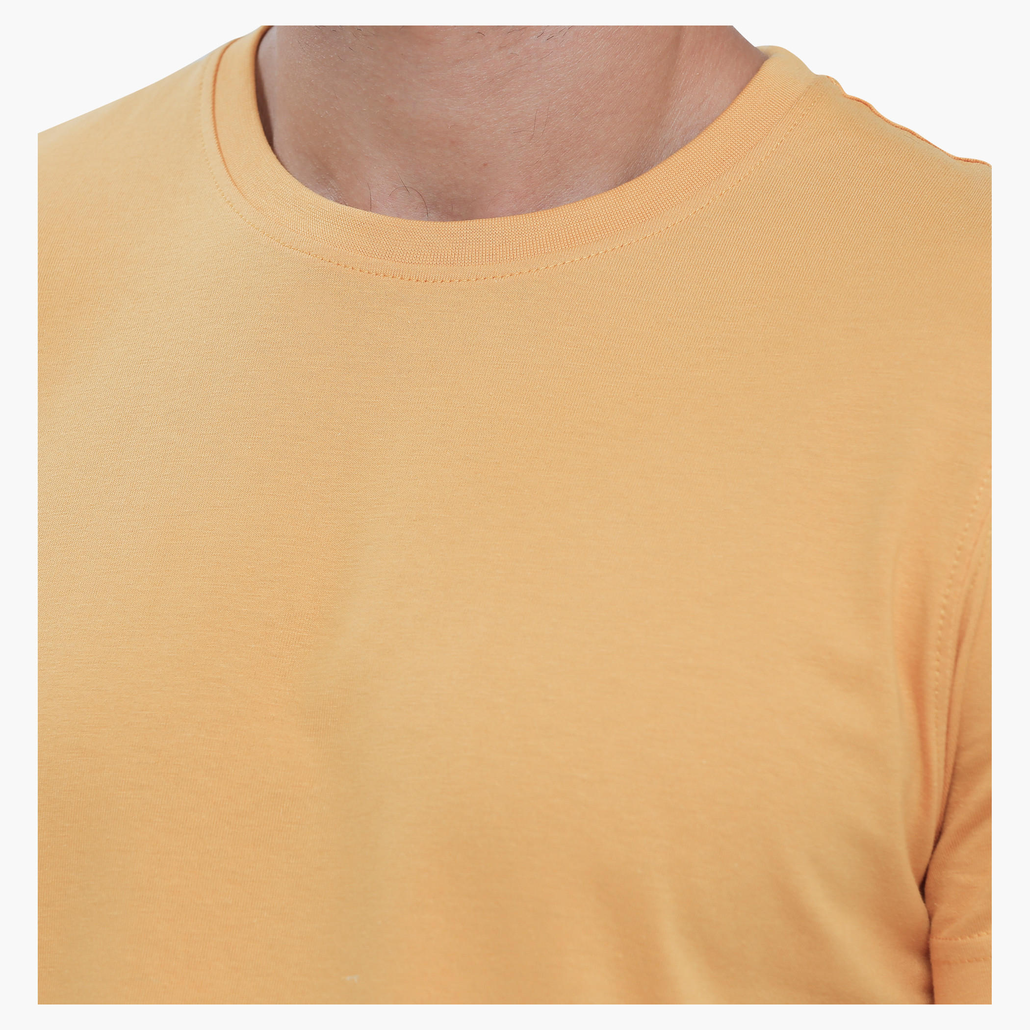 Crew Neck T-Shirt with Short Sleeves in Slim Fit-men-clothing-tshirtsandpolos-tshirts-image-24