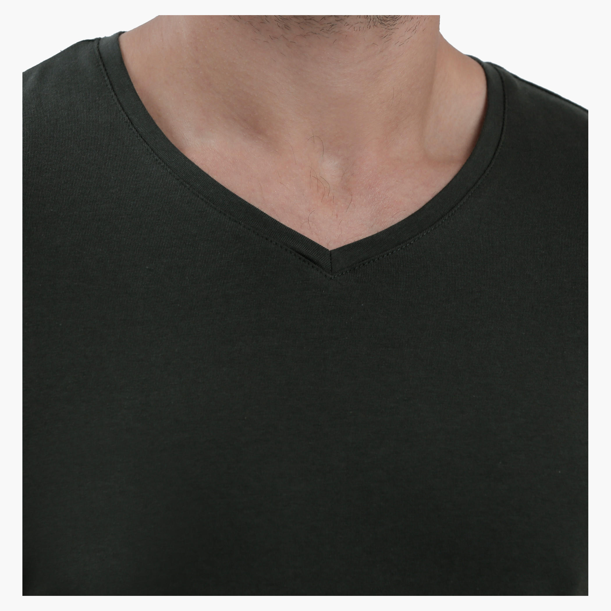 V-Neck T-Shirt with Short Sleeves in Slim Fit-men-clothing-tshirtsandpolos-tshirts-image-14