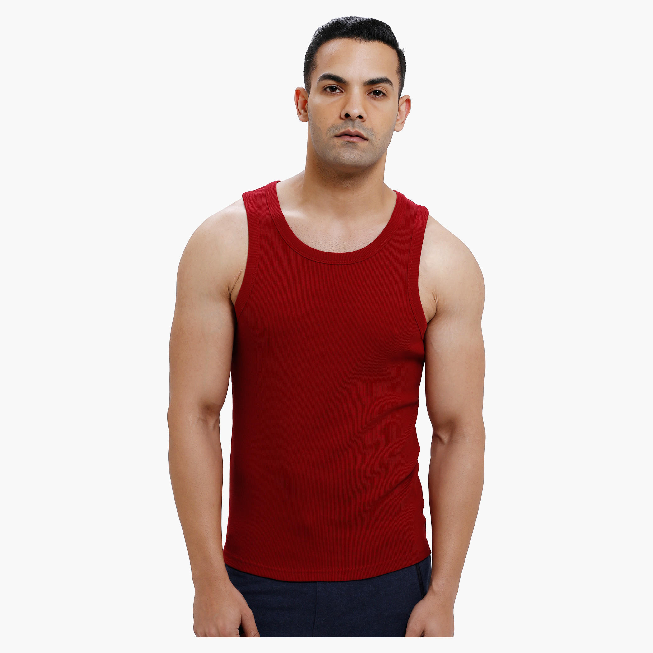 Sleeveless Round Neck Vest-men-clothing-tshirtsandpolos-vests-image-1