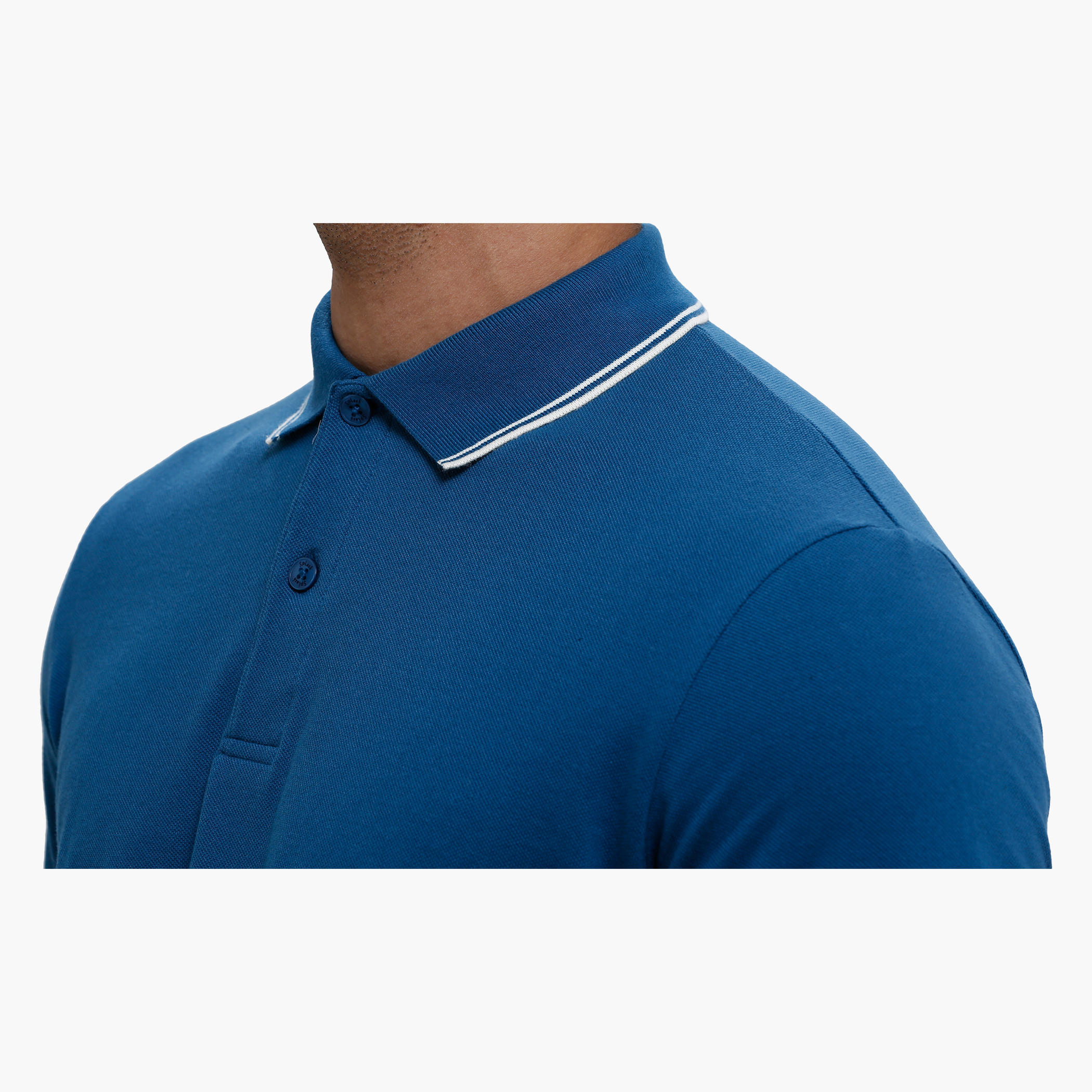 Polo Neck T-Shirt with Short Sleeves in Slim Fit-men-clothing-tshirtsandpolos-polos-image-19