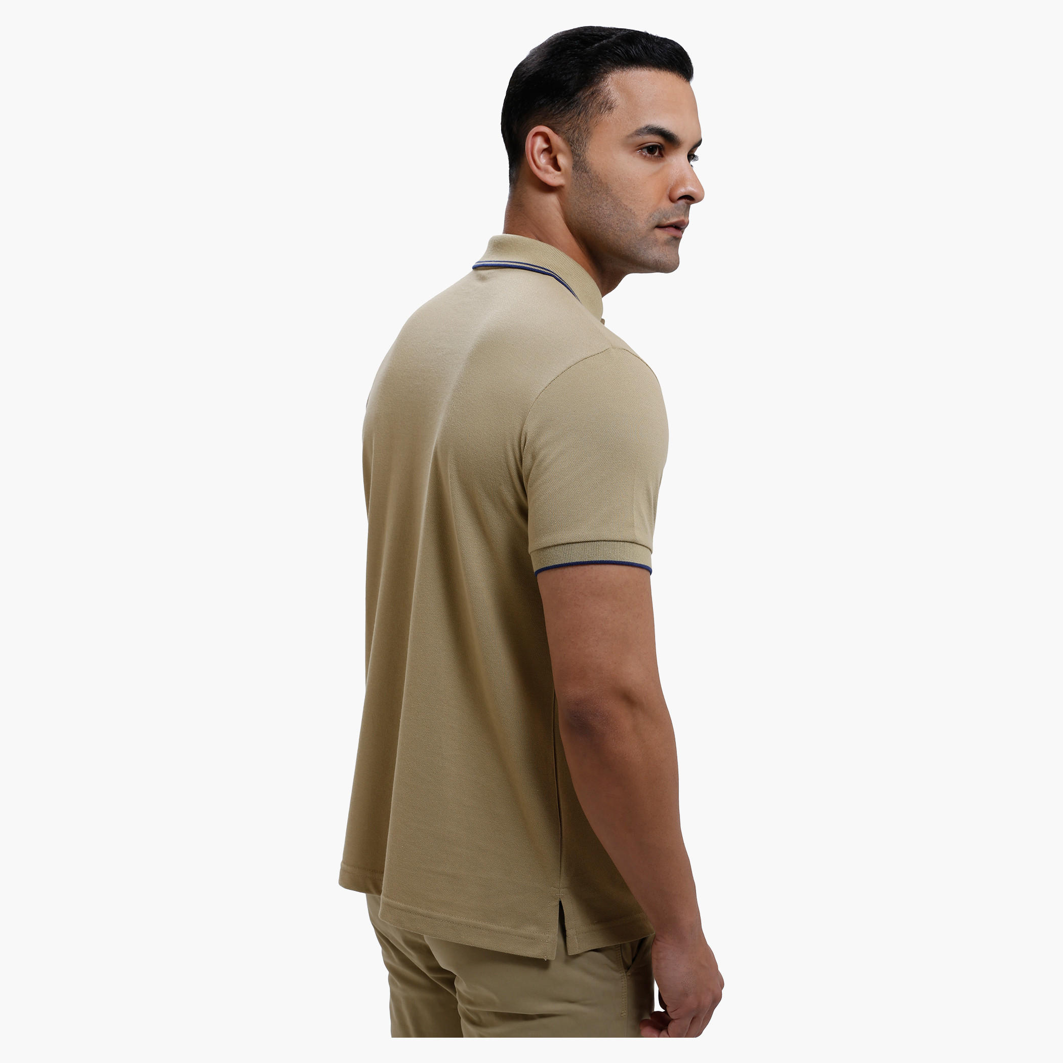Polo Neck T-Shirt with Short Sleeves in Slim Fit-men-clothing-tshirtsandpolos-polos-image-22