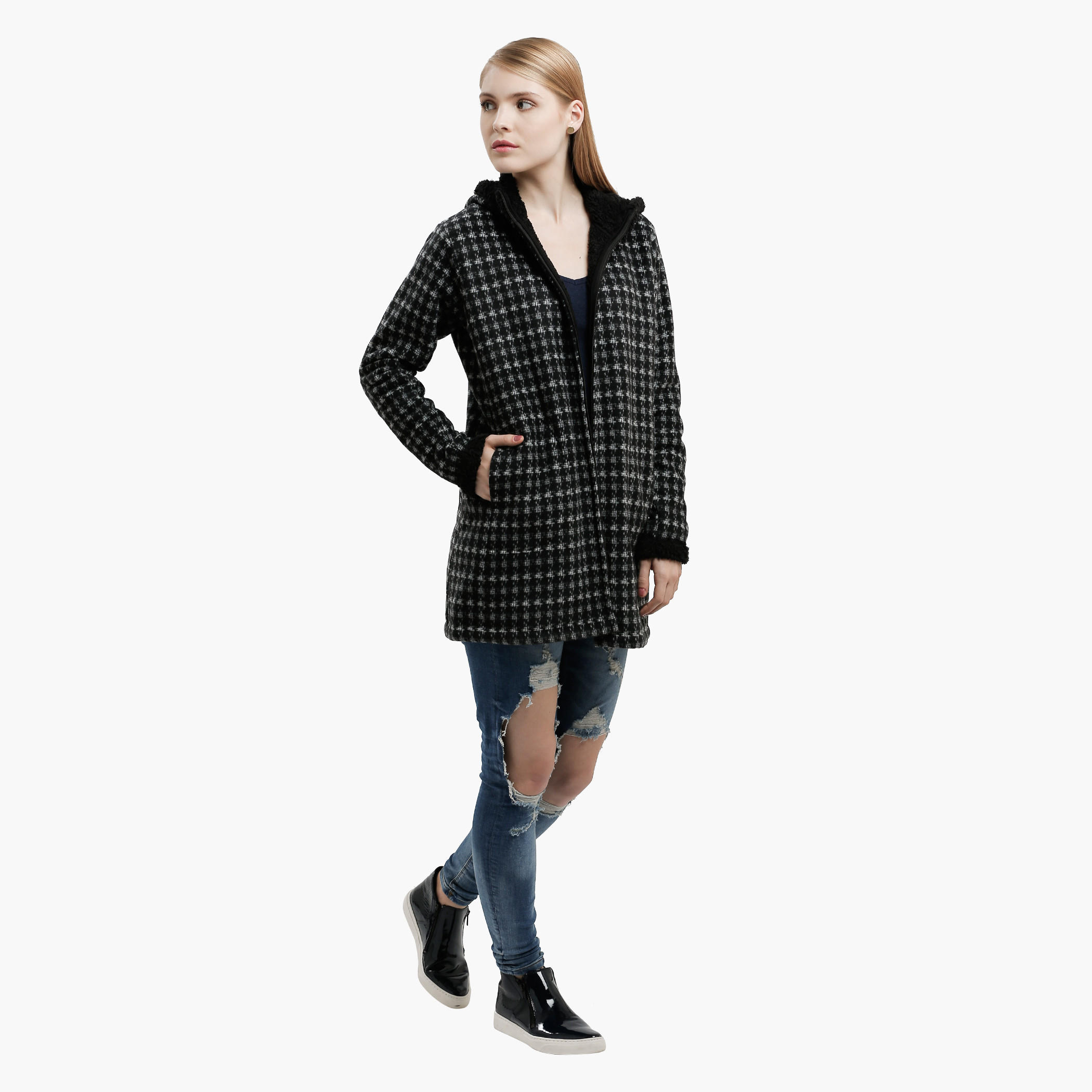 V-Neck Solid Vest-women-clothing-tshirts-image-5