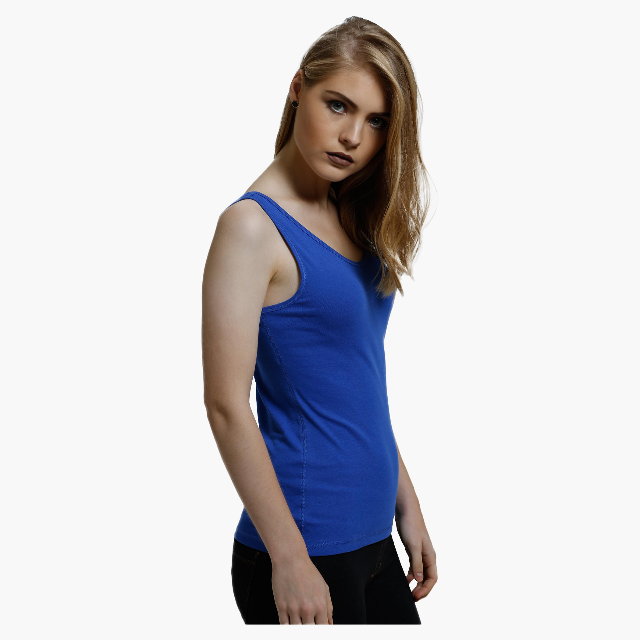 V-Neck Cotton Vest-women-clothing-tshirts-image-3