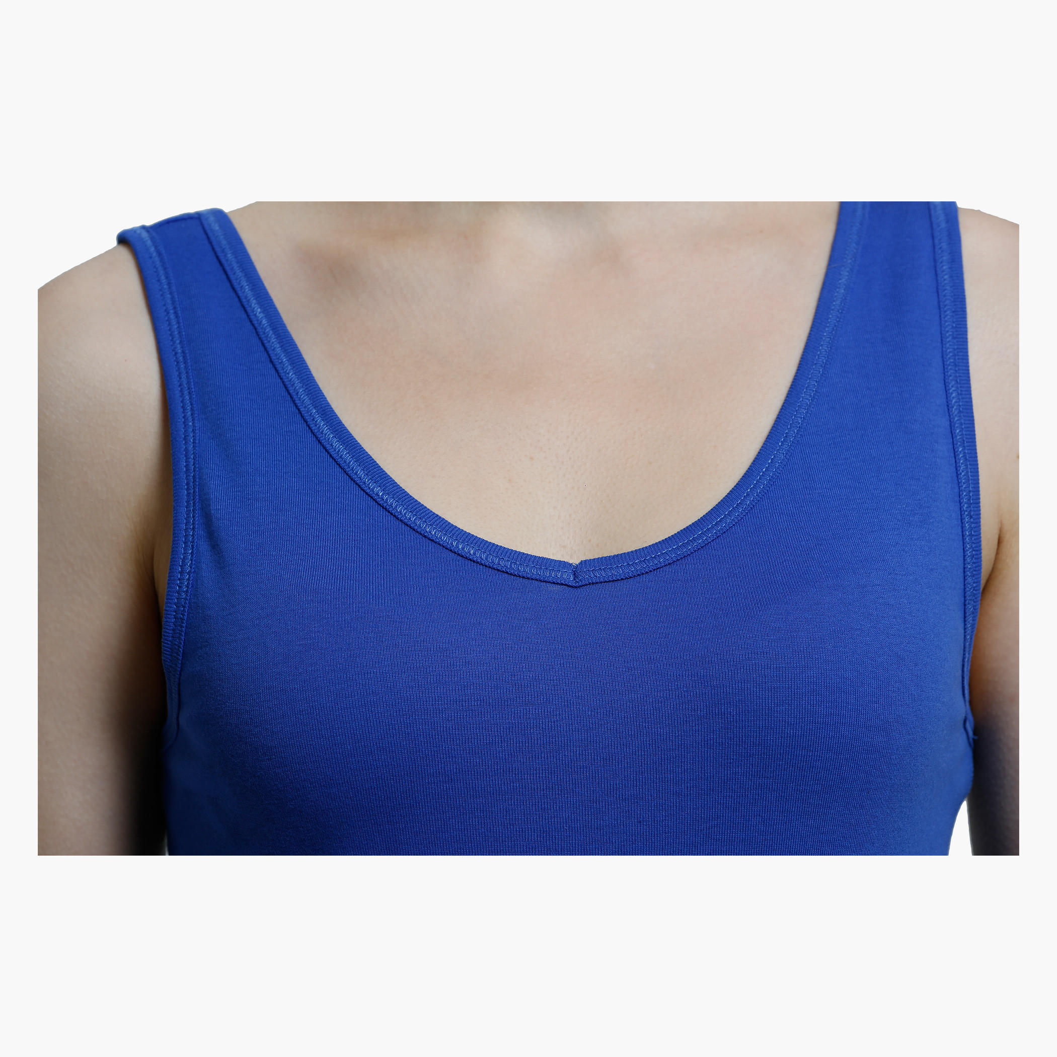 V-Neck Cotton Vest-women-clothing-tshirts-image-2