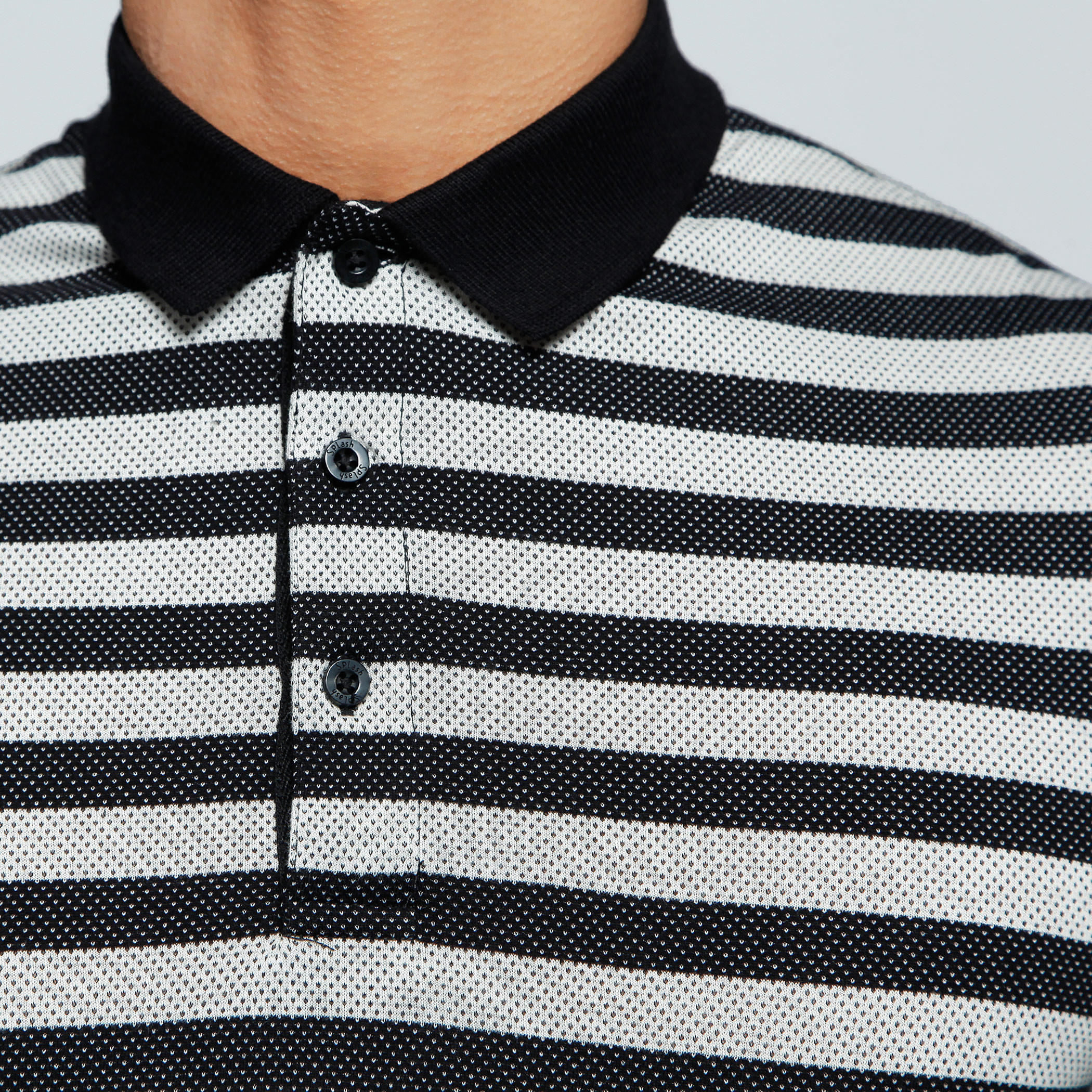 Printed Polo Neck T-Shirt with Short Sleeves-men-clothing-tshirtsandpolos-polos-image-4