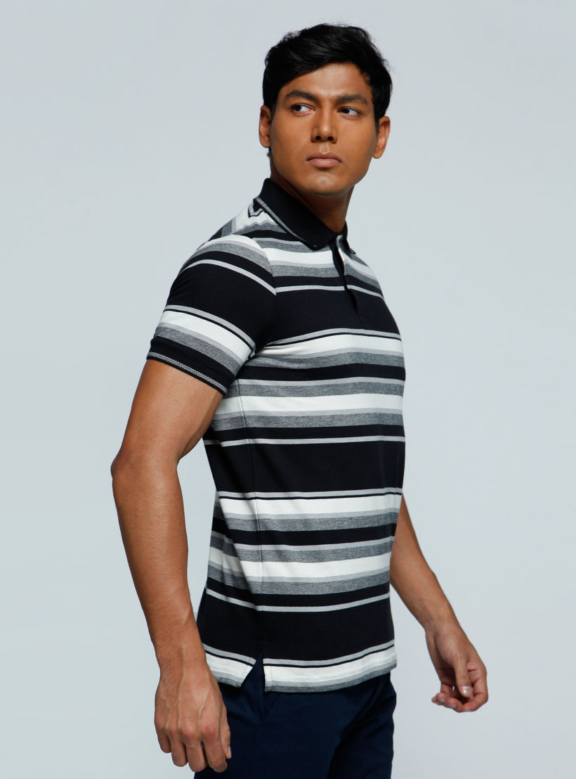 Striped T-Shirt with Short Sleeves-men-clothing-tshirtsandpolos-polos-image-3