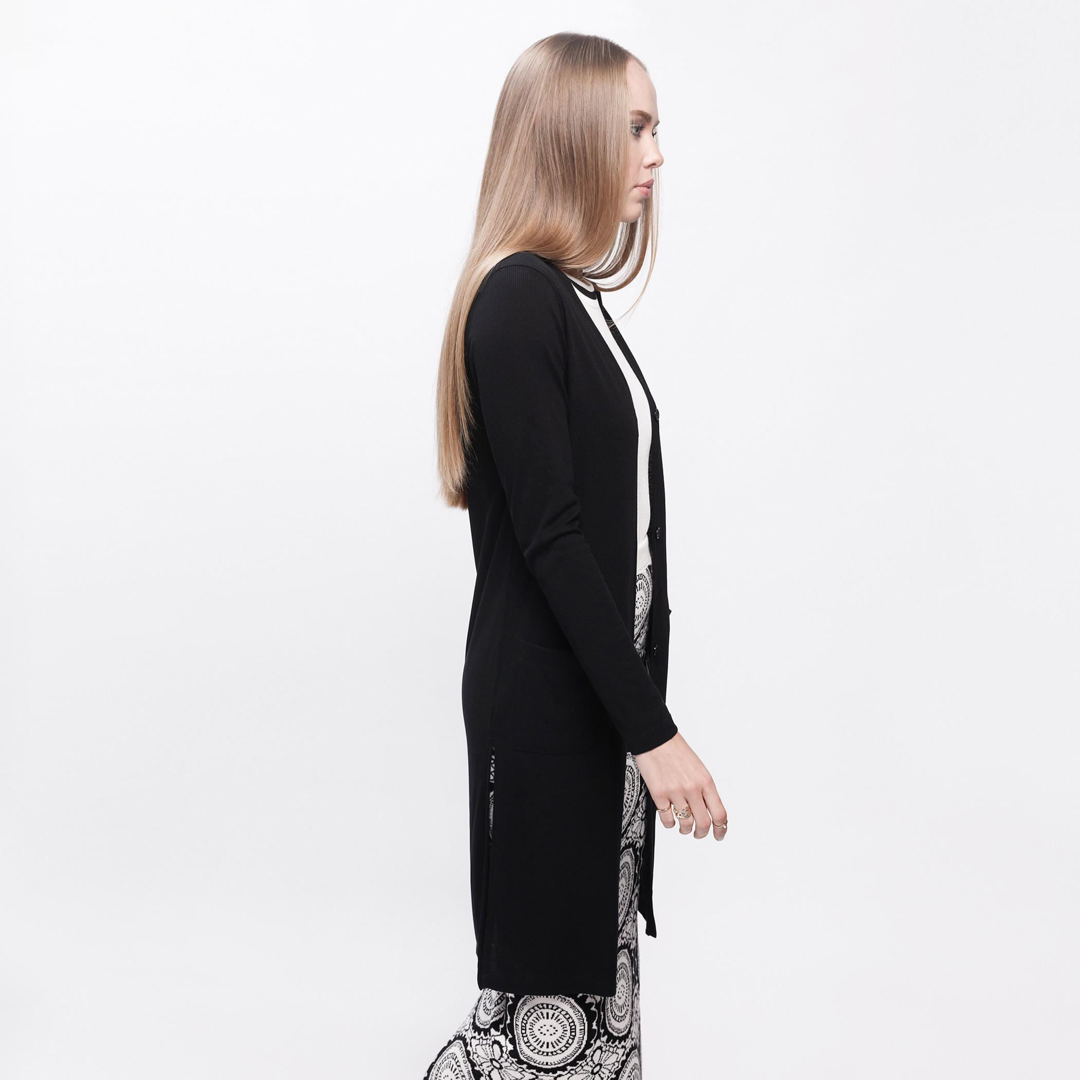 Long Sleeves Cardigan with Pocket Detail-women-winterwear-cardigansandjumpers-cardigans-image-3