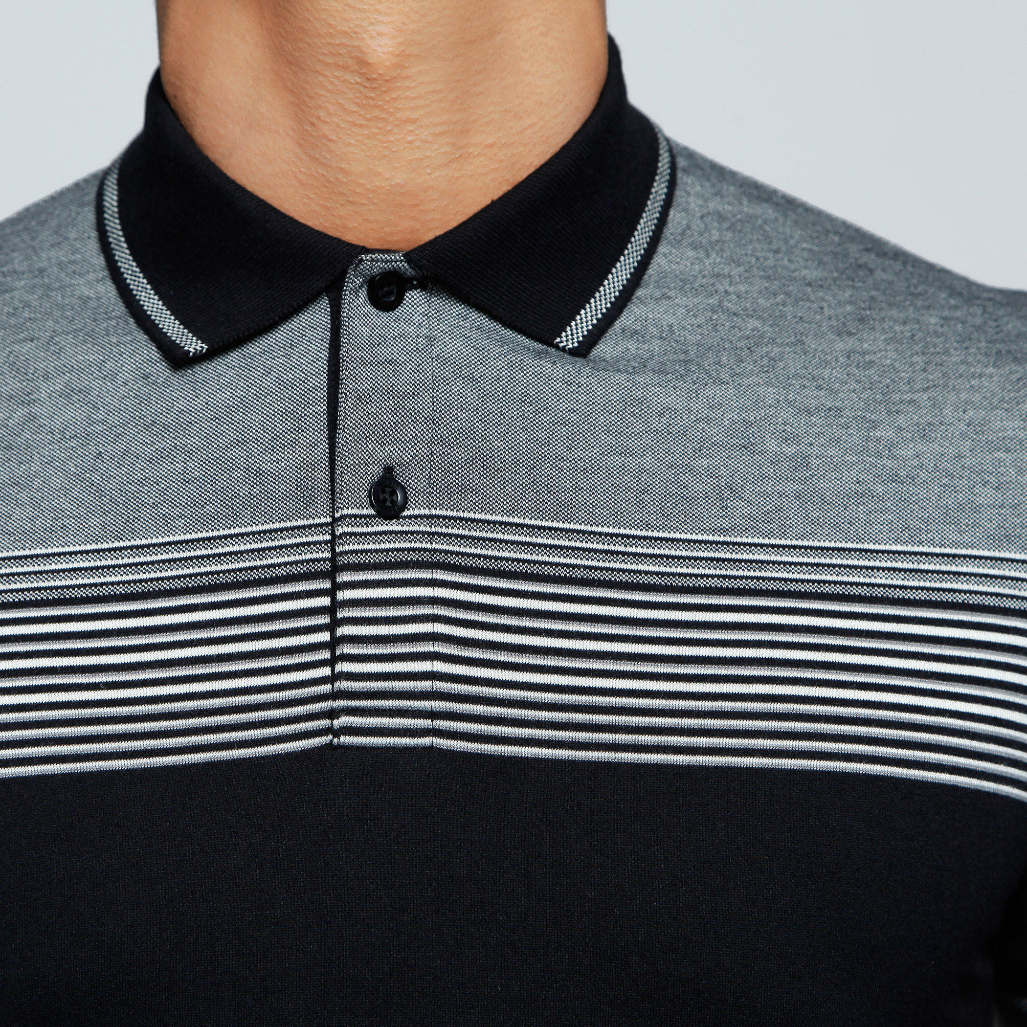 Printed Polo Neck T-Shirt with Short Sleeves-men-clothing-tshirtsandpolos-polos-image-4