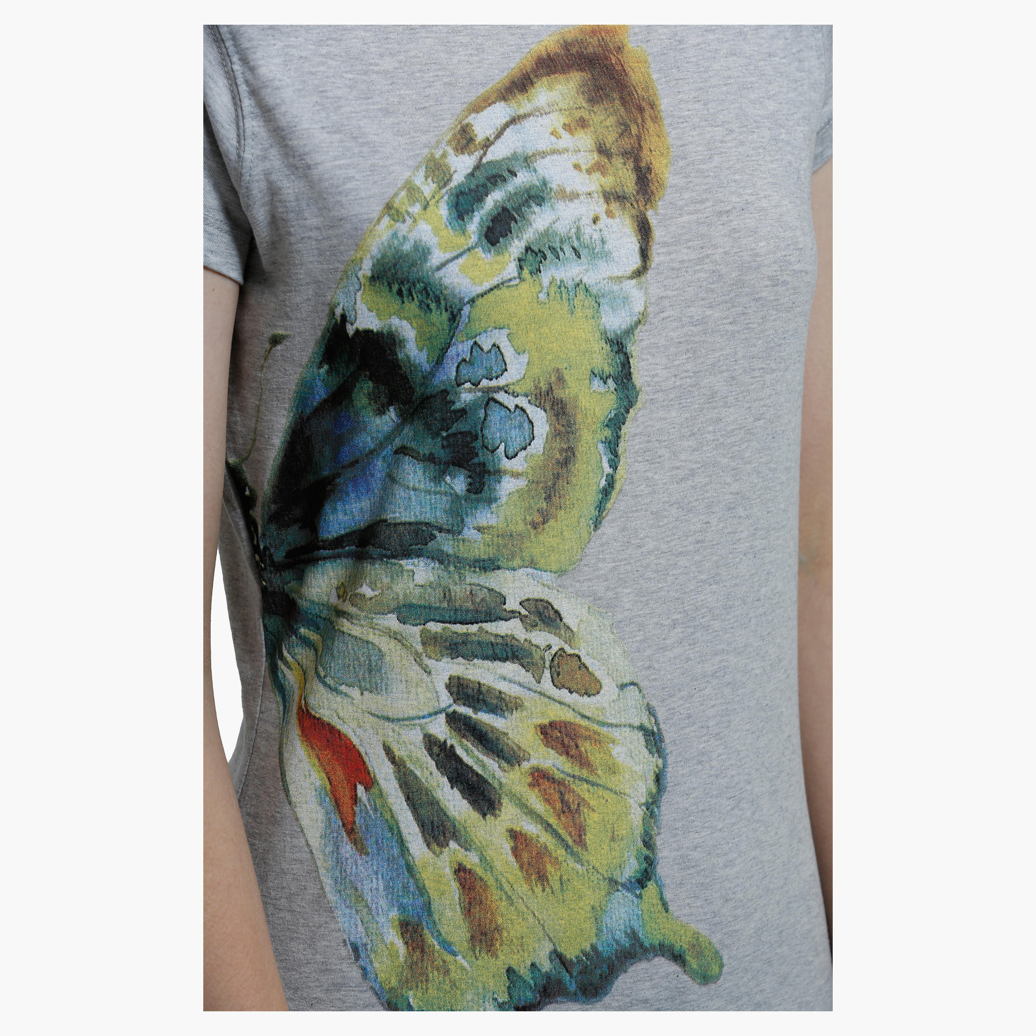 Printed T-Shirt with Crew Neck and Short Sleeves-women-clothing-tshirts-image-4
