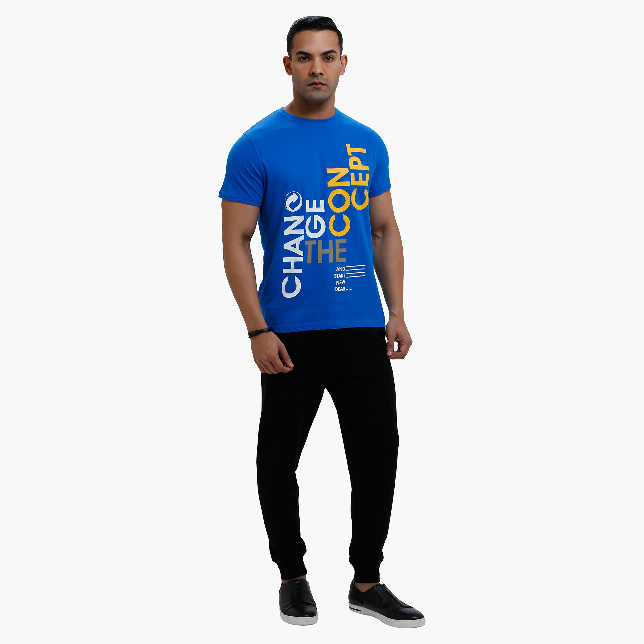 Round Neck T-Shirt with Short Sleeves in Slim Fit-men-clothing-tshirtsandpolos-tshirts-image-10