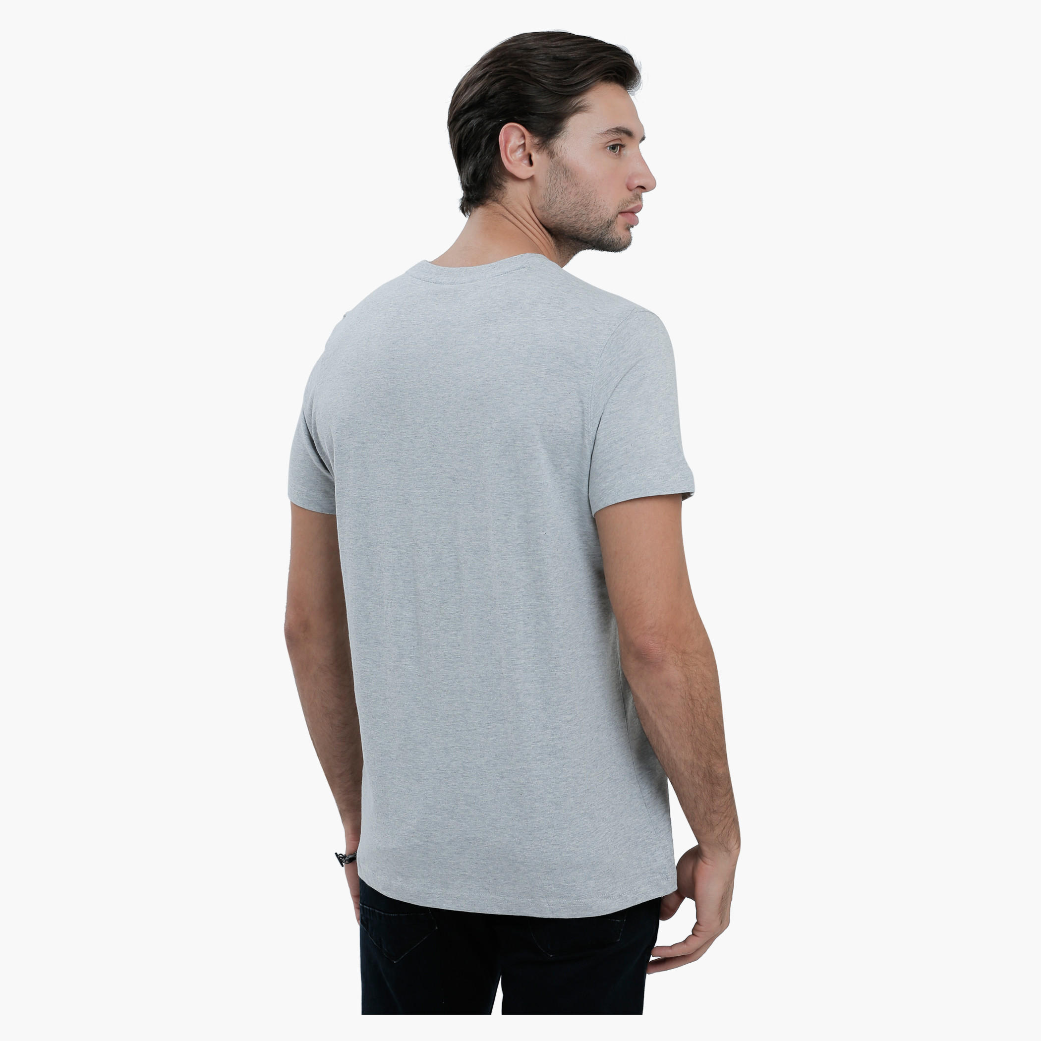 Graphic Print T-Shirt with Round Neck and Short Sleeves-men-clothing-tshirtsandpolos-tshirts-image-7