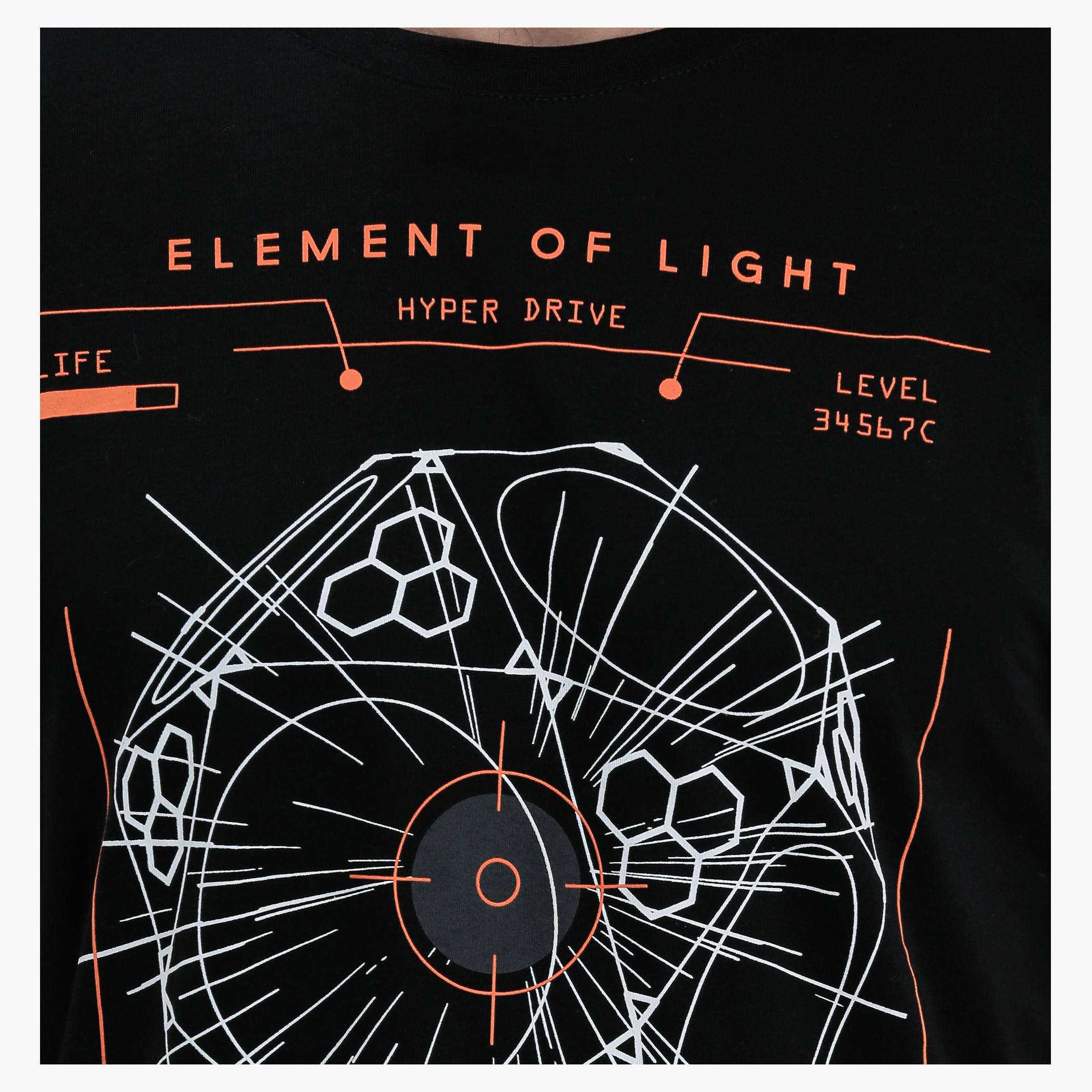 Graphic Print T-Shirt with Round Neck and Short Sleeves-men-clothing-tshirtsandpolos-tshirts-image-4