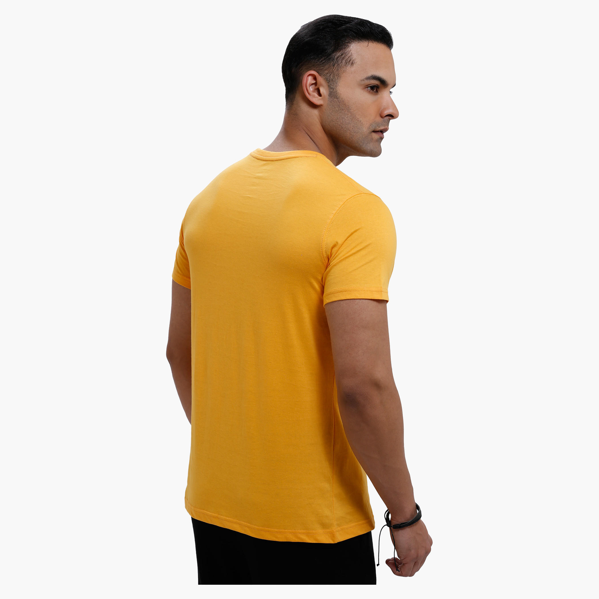 Printed Round Neck T-Shirt with Short Sleeves in Slim Fit-men-clothing-tshirtsandpolos-tshirts-image-7