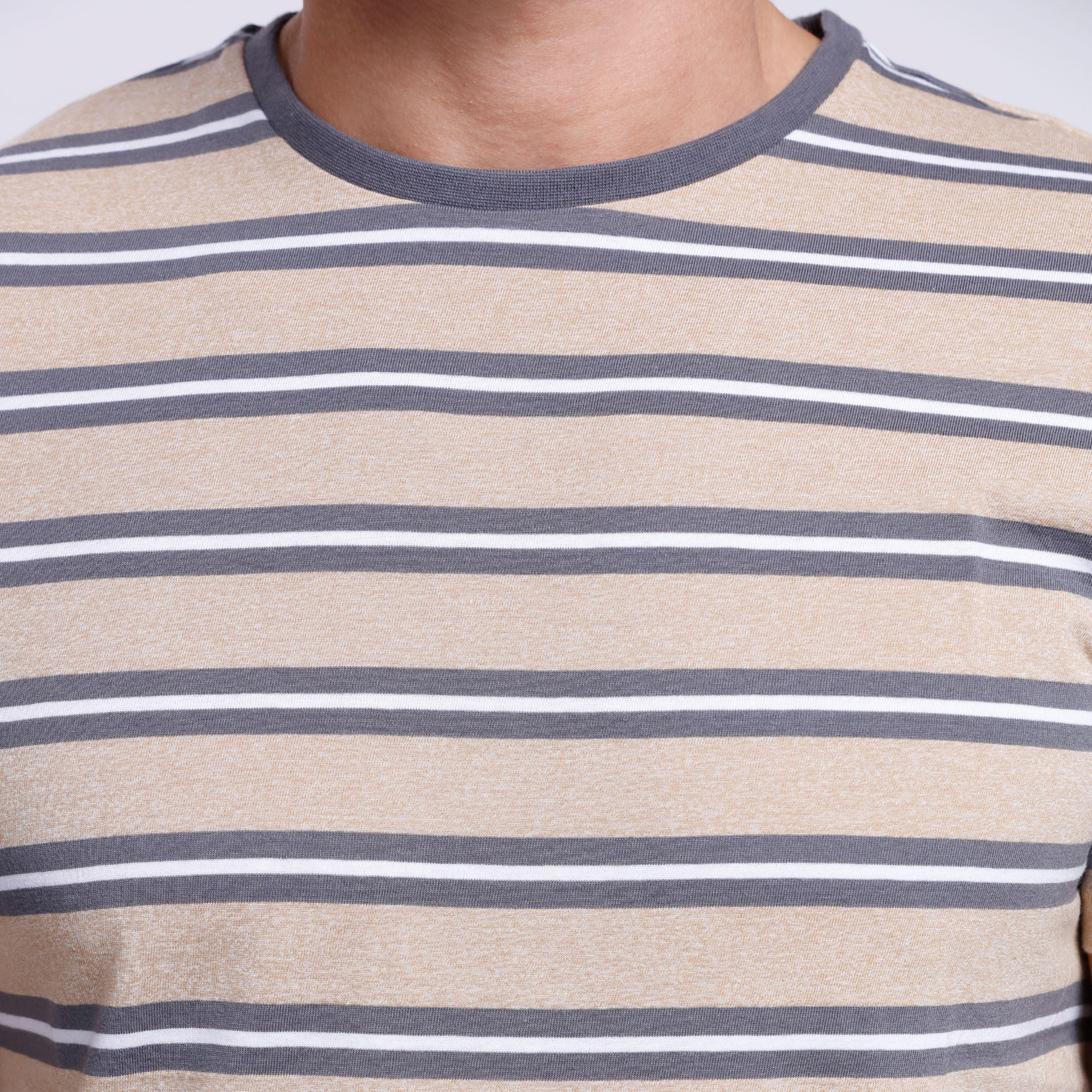 Striped T-Shirt with Crew Neck and Short Sleeves -men-clothing-tshirtsandpolos-tshirts-image-4