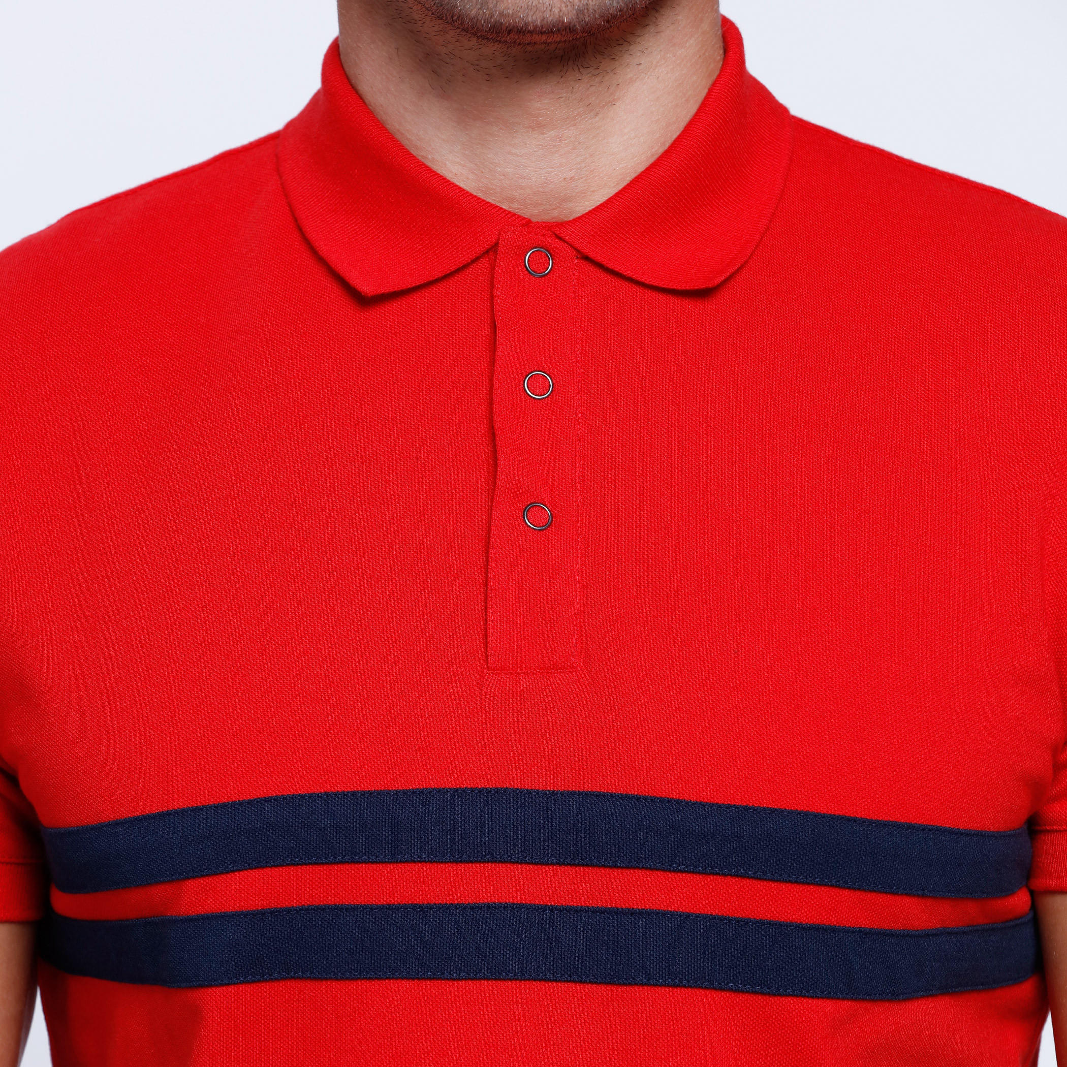 Polo Neck T-Shirt with Short Sleeves-men-clothing-tshirtsandpolos-polos-image-9