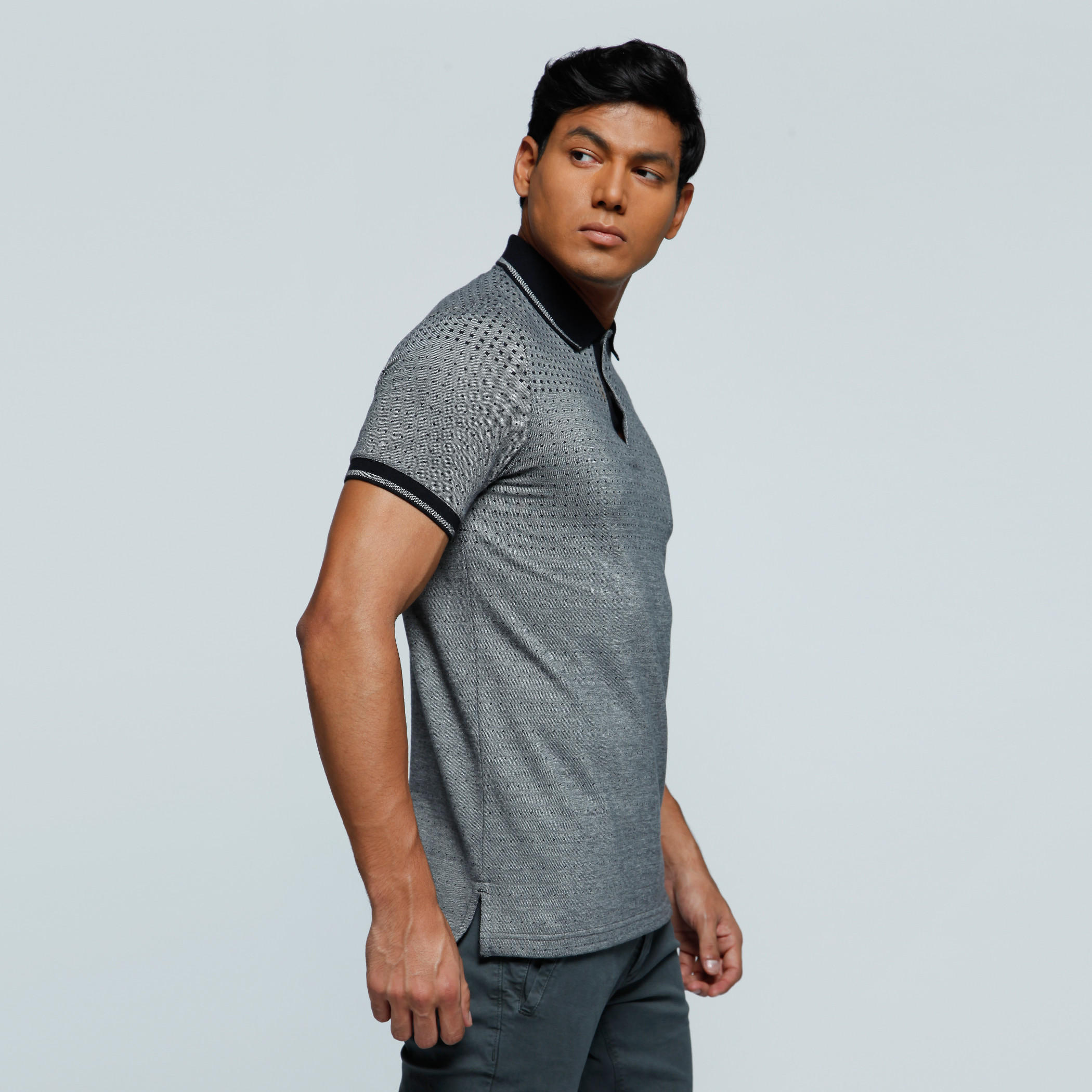 Printed T-Shirt with Short Sleeves-men-clothing-tshirtsandpolos-polos-image-3