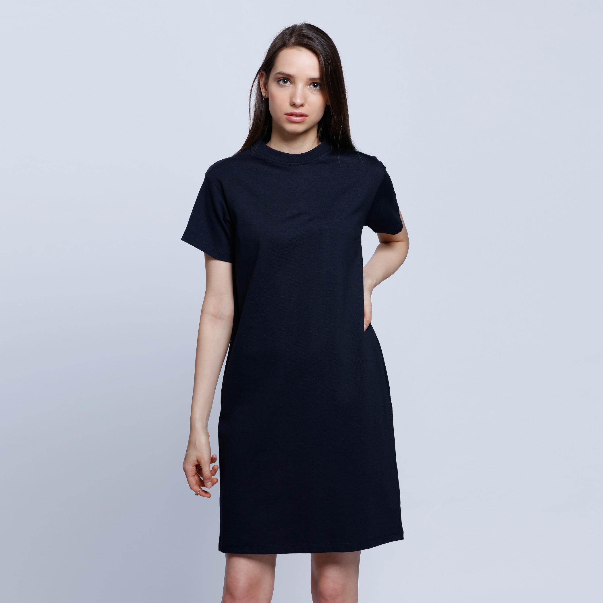 Tunic Top with Short Sleeves-women-clothing-shirtsandblouses-blouses-image-1