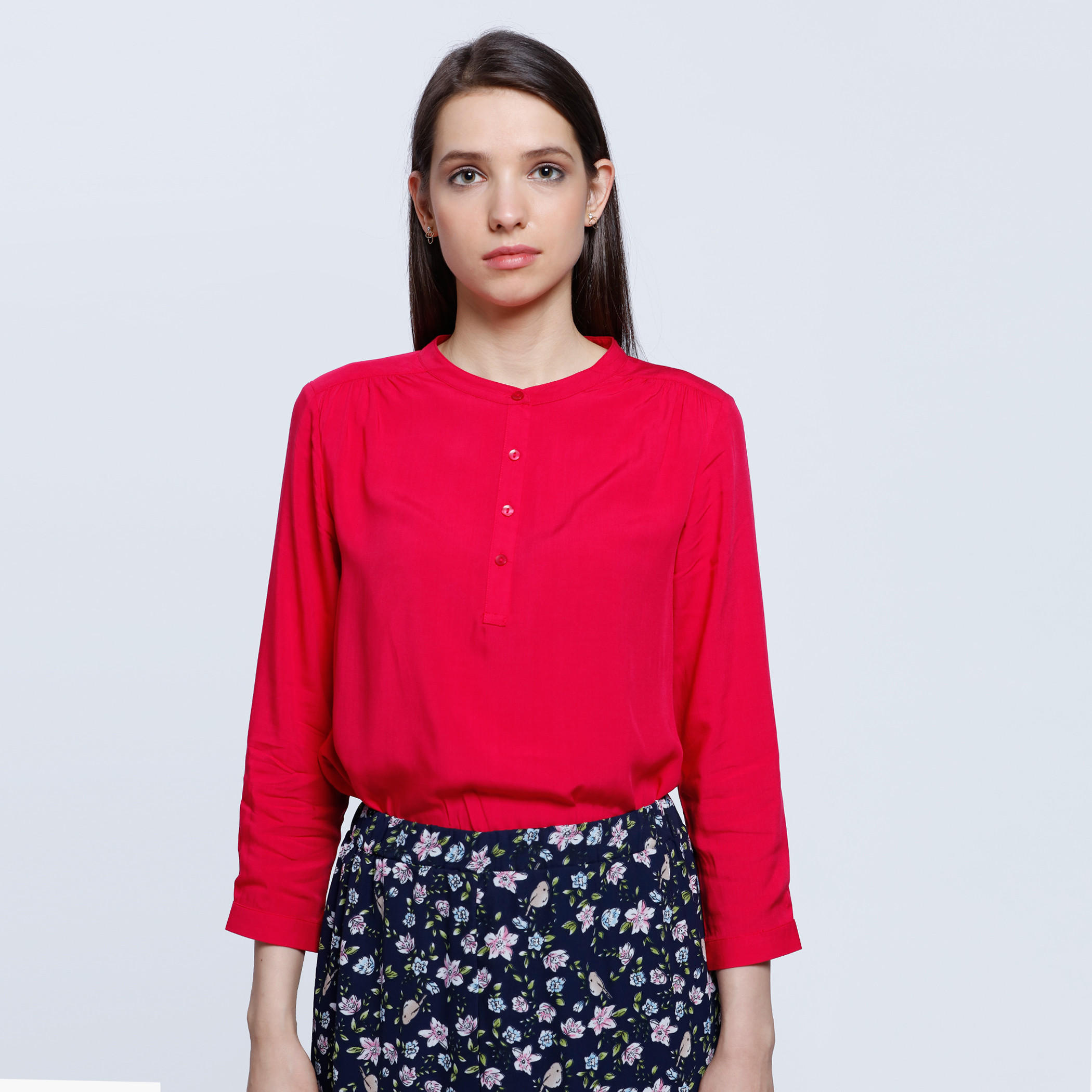 Woven Solid Top-women-clothing-shirtsandblouses-blouses-image-5